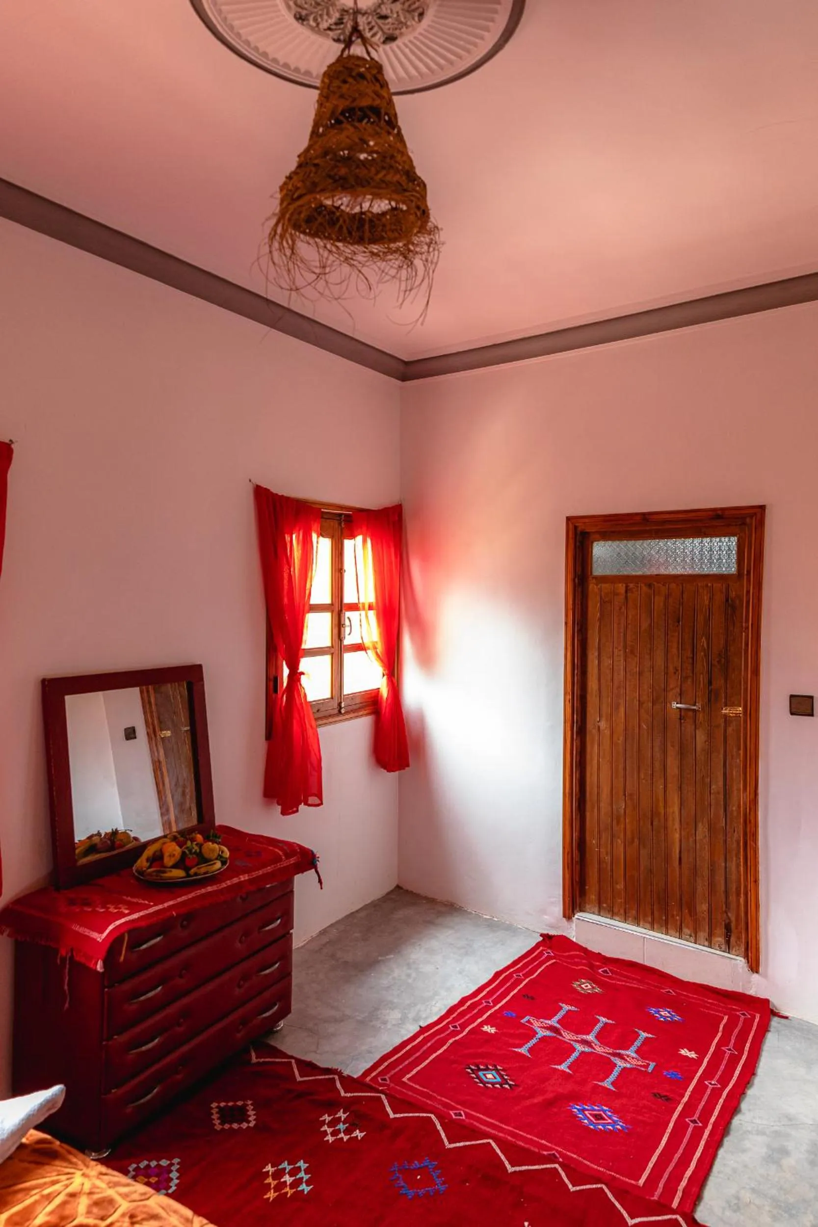 Bed in Amazigh Family Riad