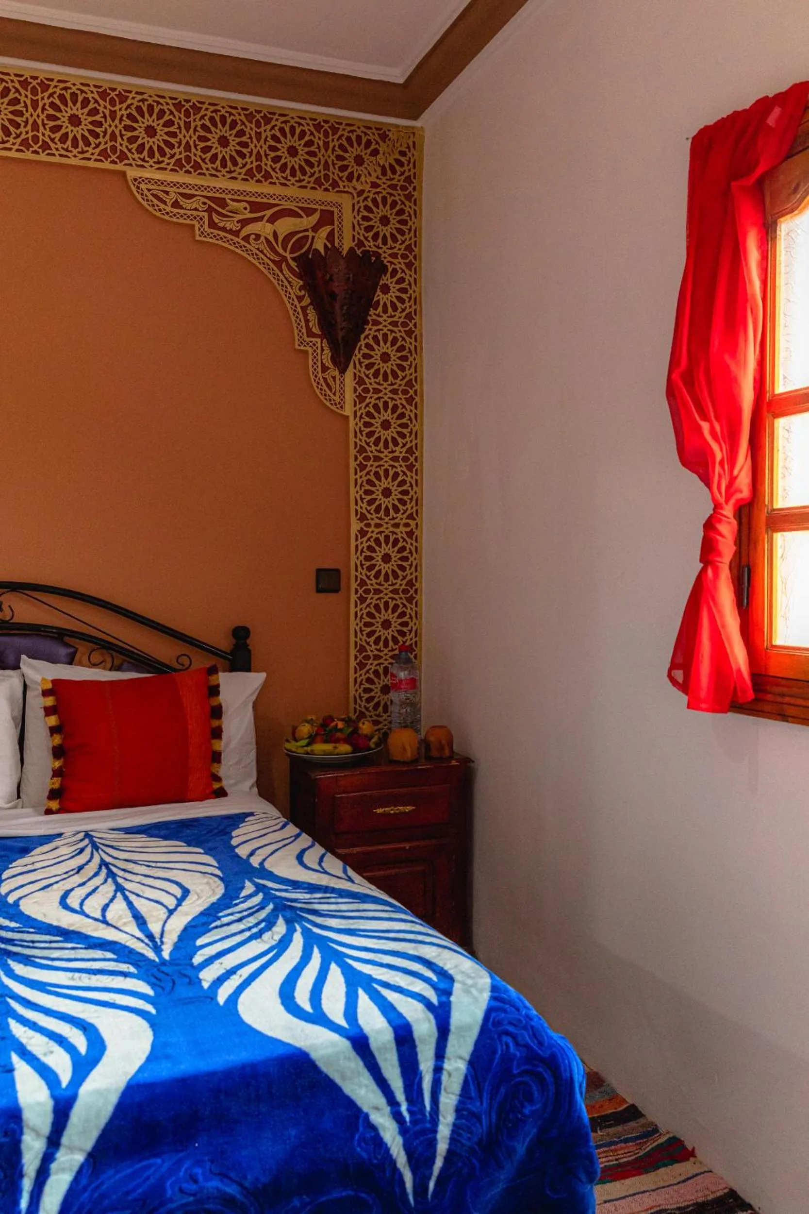 Shower, Bed in Amazigh Family Riad