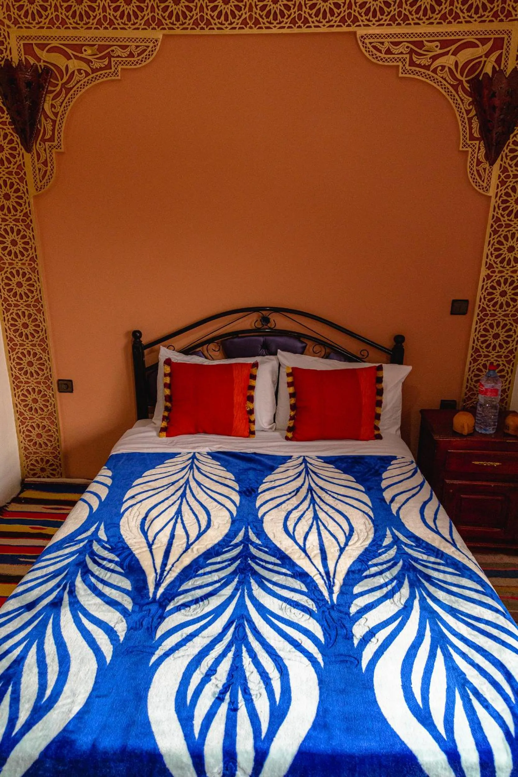 Bed in Amazigh Family Riad