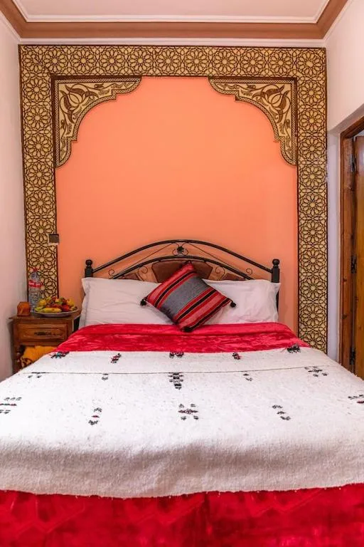 Bed in Amazigh Family Riad