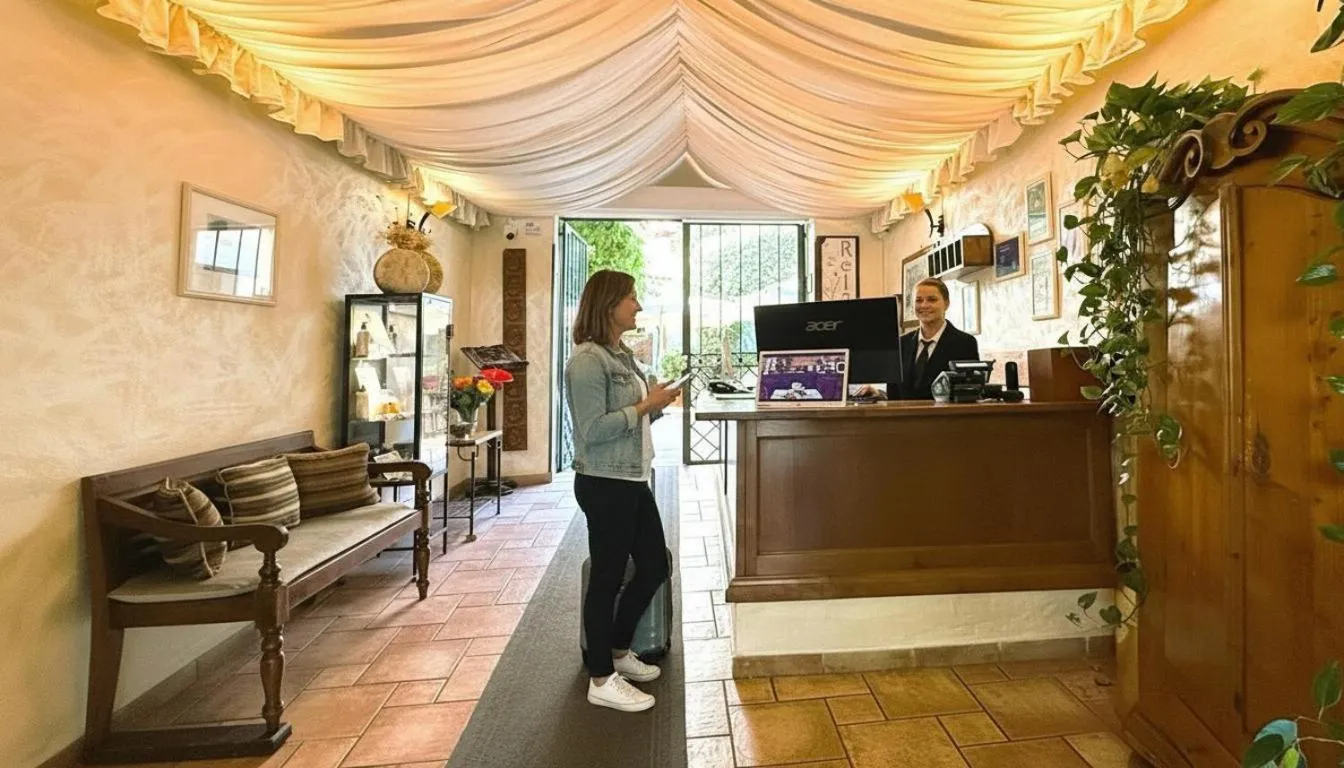 Lobby or reception in Le Clarisse Trastevere