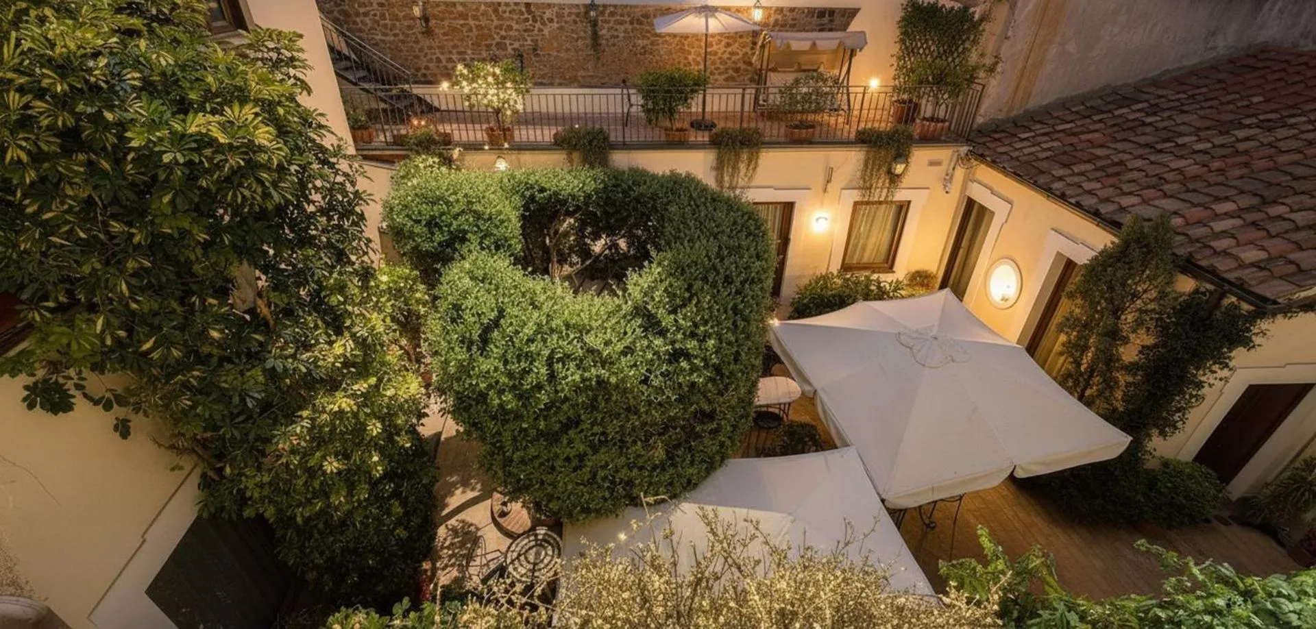 Garden in Le Clarisse Trastevere