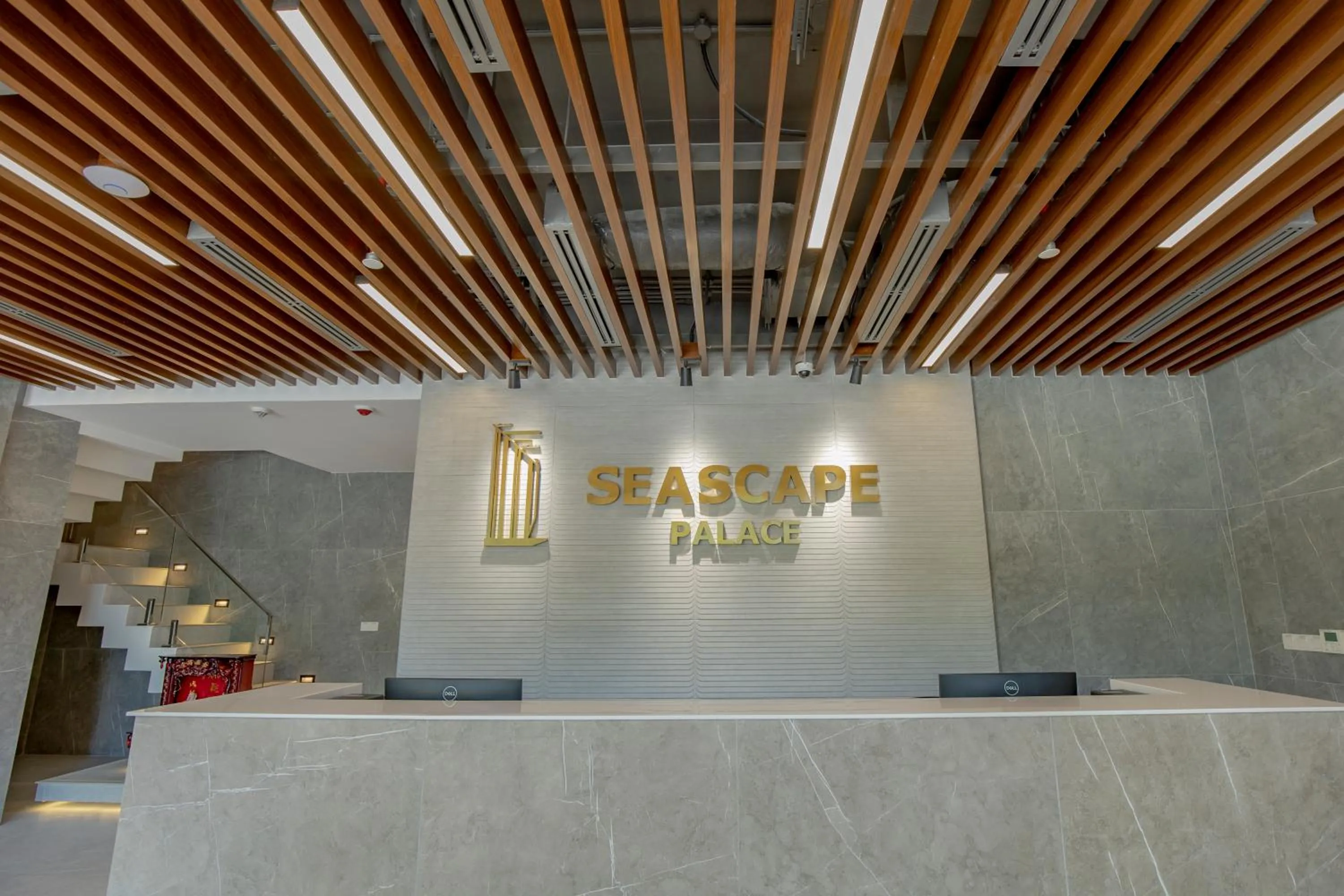 Property logo or sign in Seascape Palace Hotel