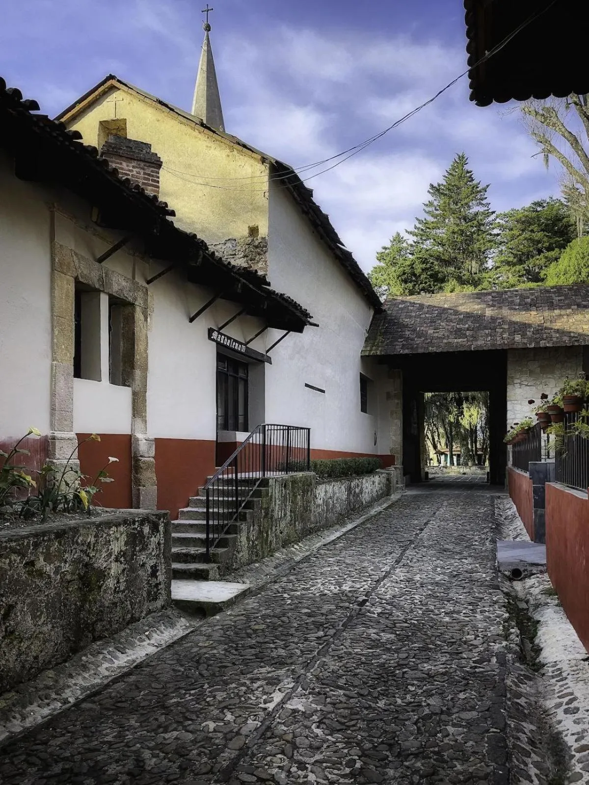 Property building in Hotel Hacienda San Miguel Regla