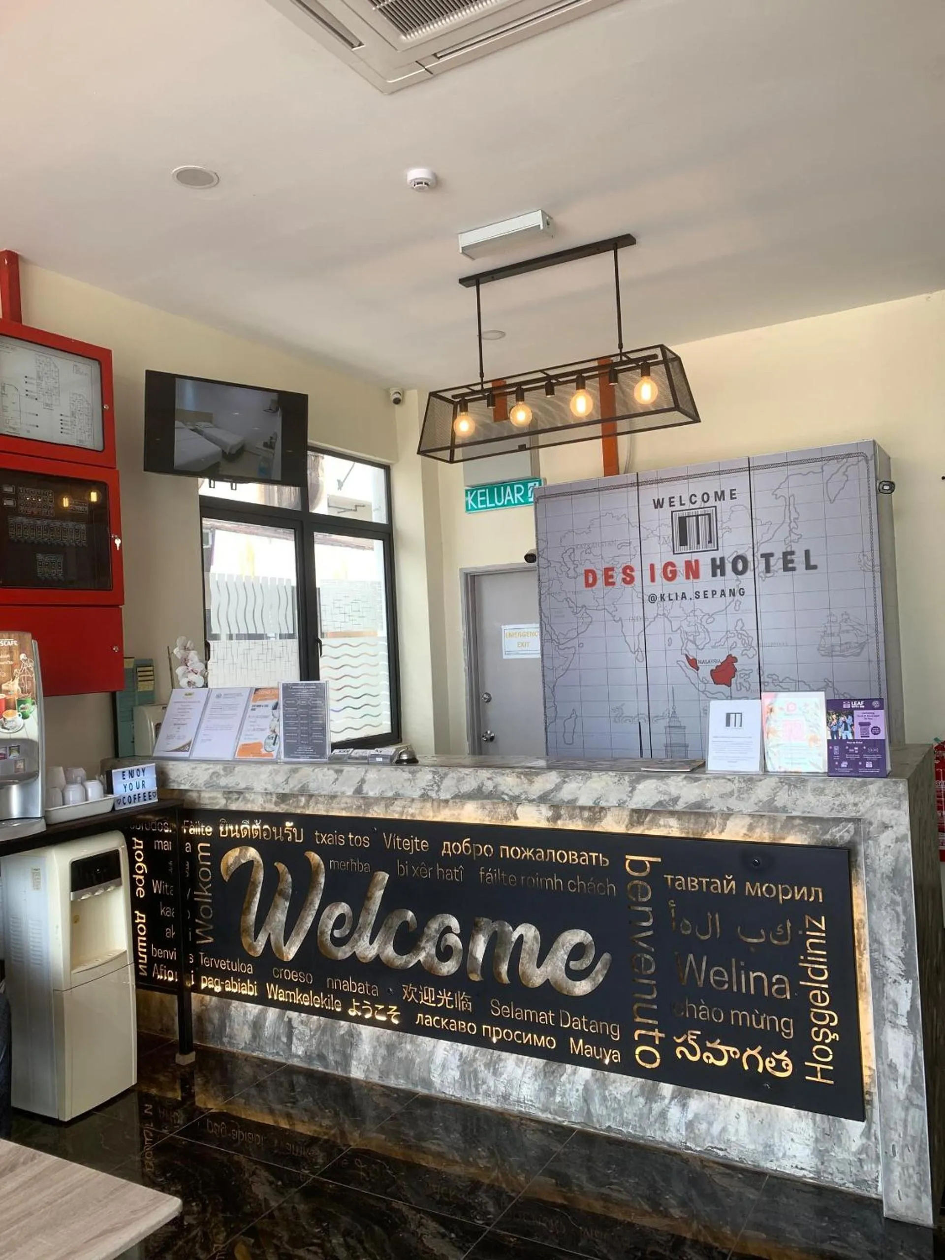 Lobby or reception in M Design Hotel@KLIA,Sepang