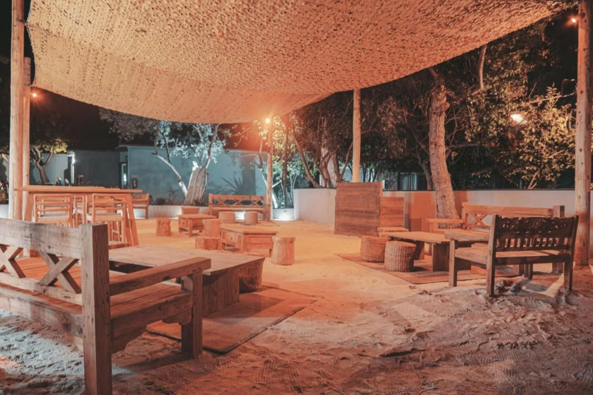 Seating area in Beach 222 Oludeniz