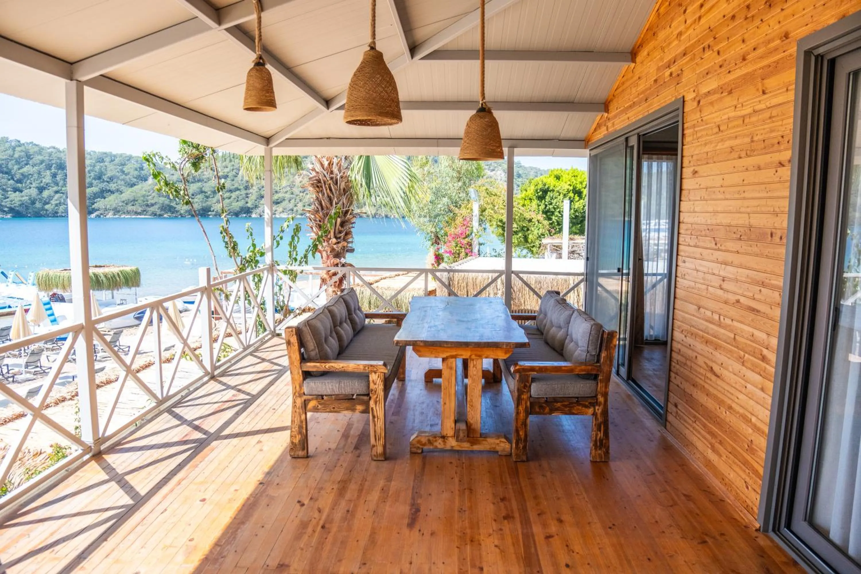 Balcony/Terrace in Beach 222 Oludeniz