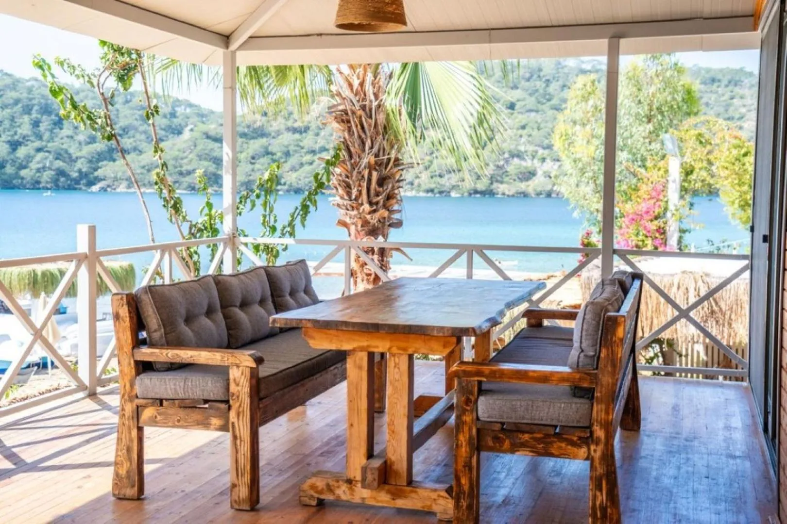 Seating area in Beach 222 Oludeniz