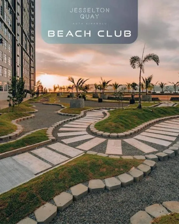 Swimming pool in Alawa @ Jesselton Quay Kota Kinabalu