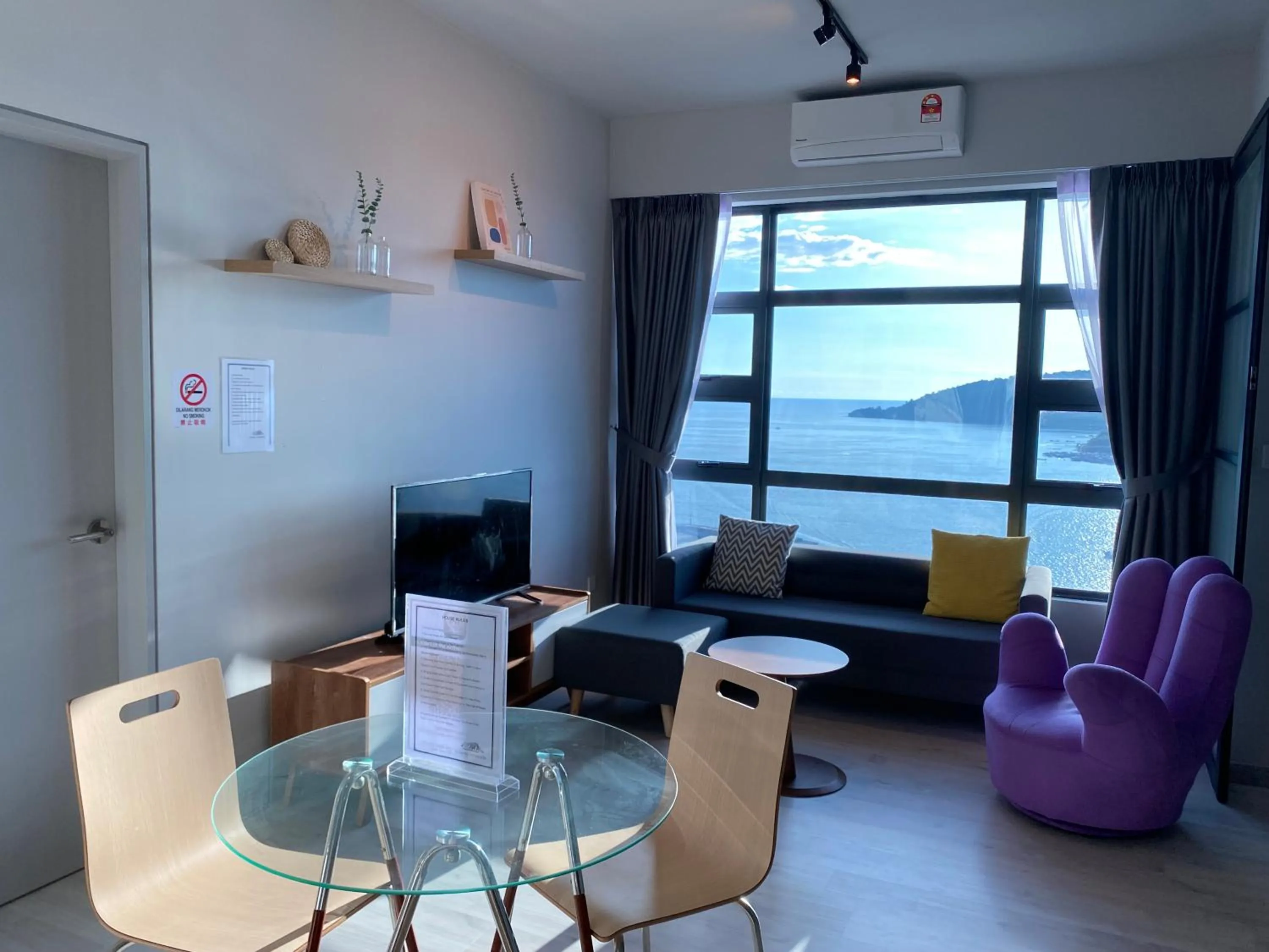 Living room in Alawa @ Jesselton Quay Kota Kinabalu