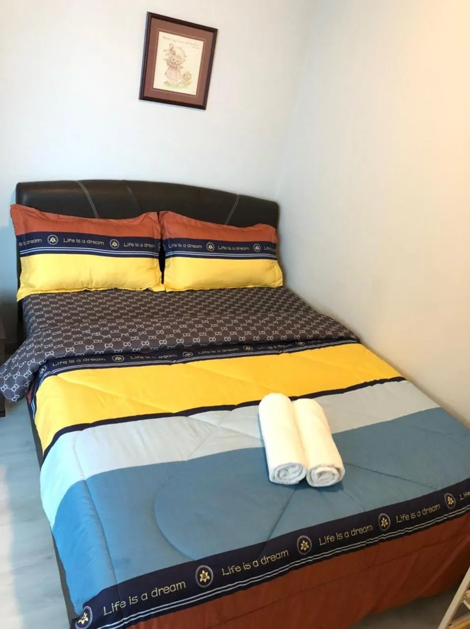 Bedroom, Bed in Alawa @ Jesselton Quay Kota Kinabalu