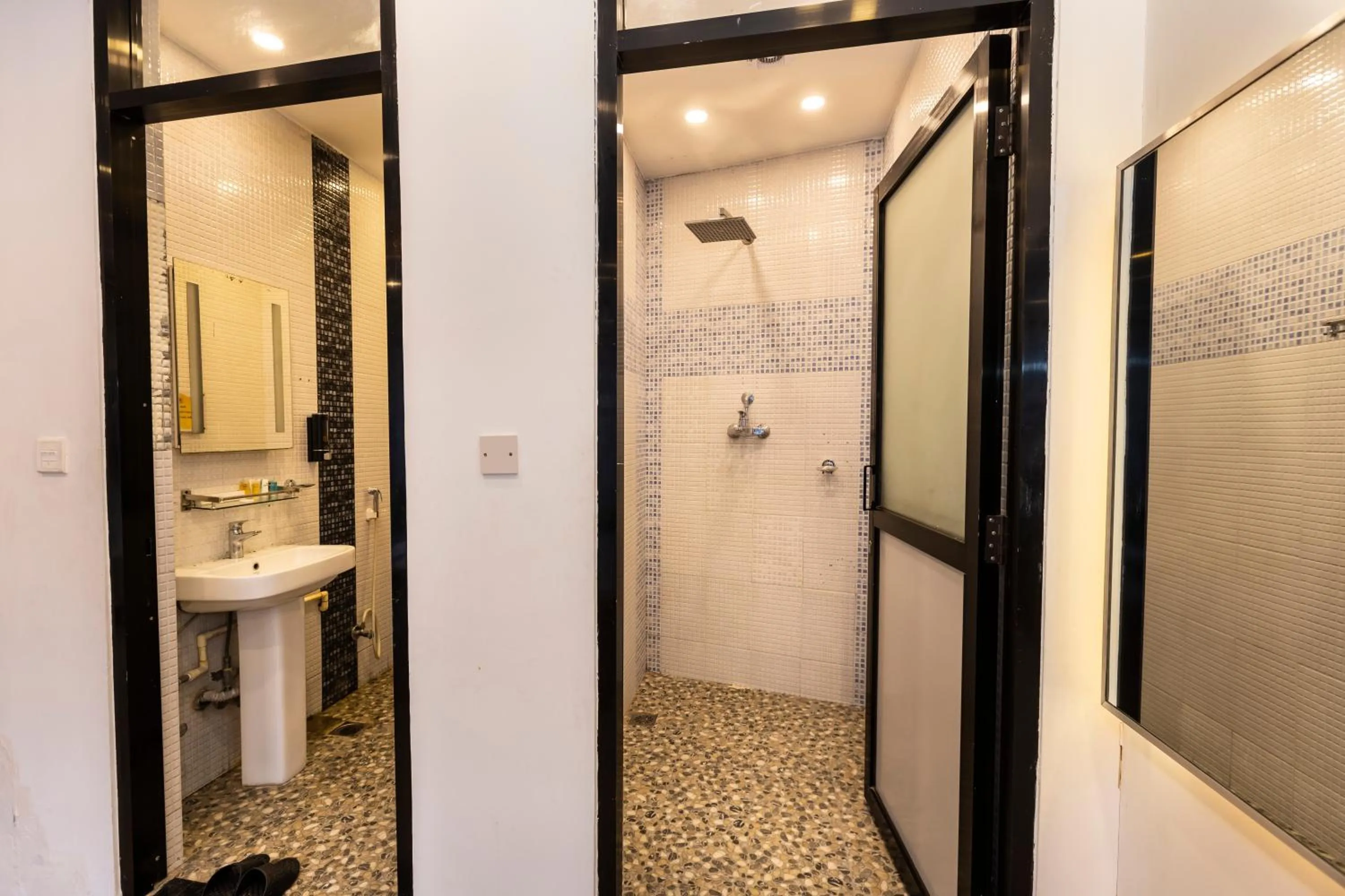 Shower in Hotel M Square Pvt.Ltd