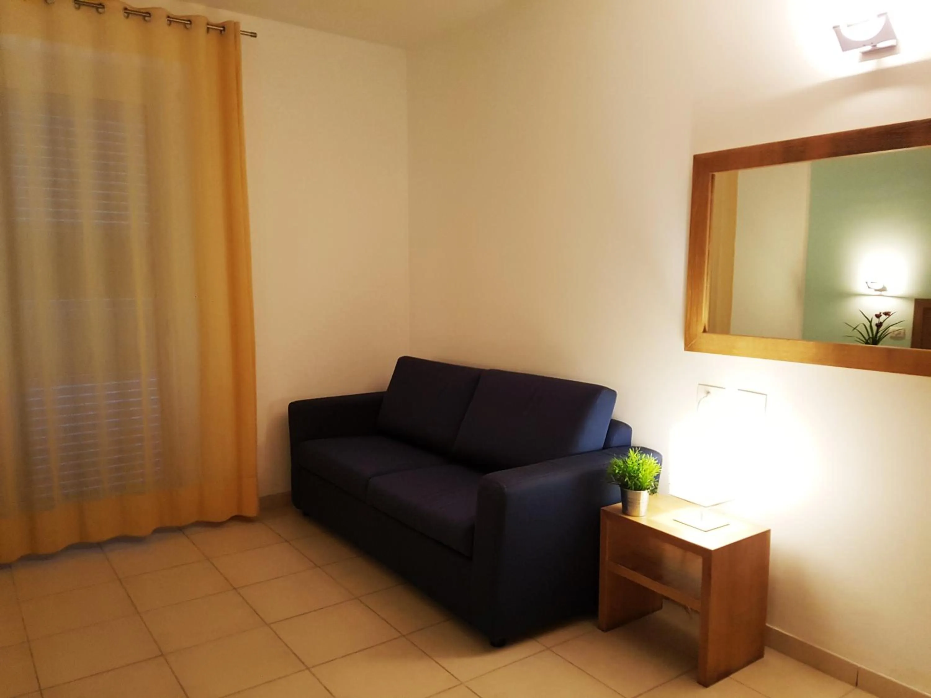 Seating area in Parco Della Rocca