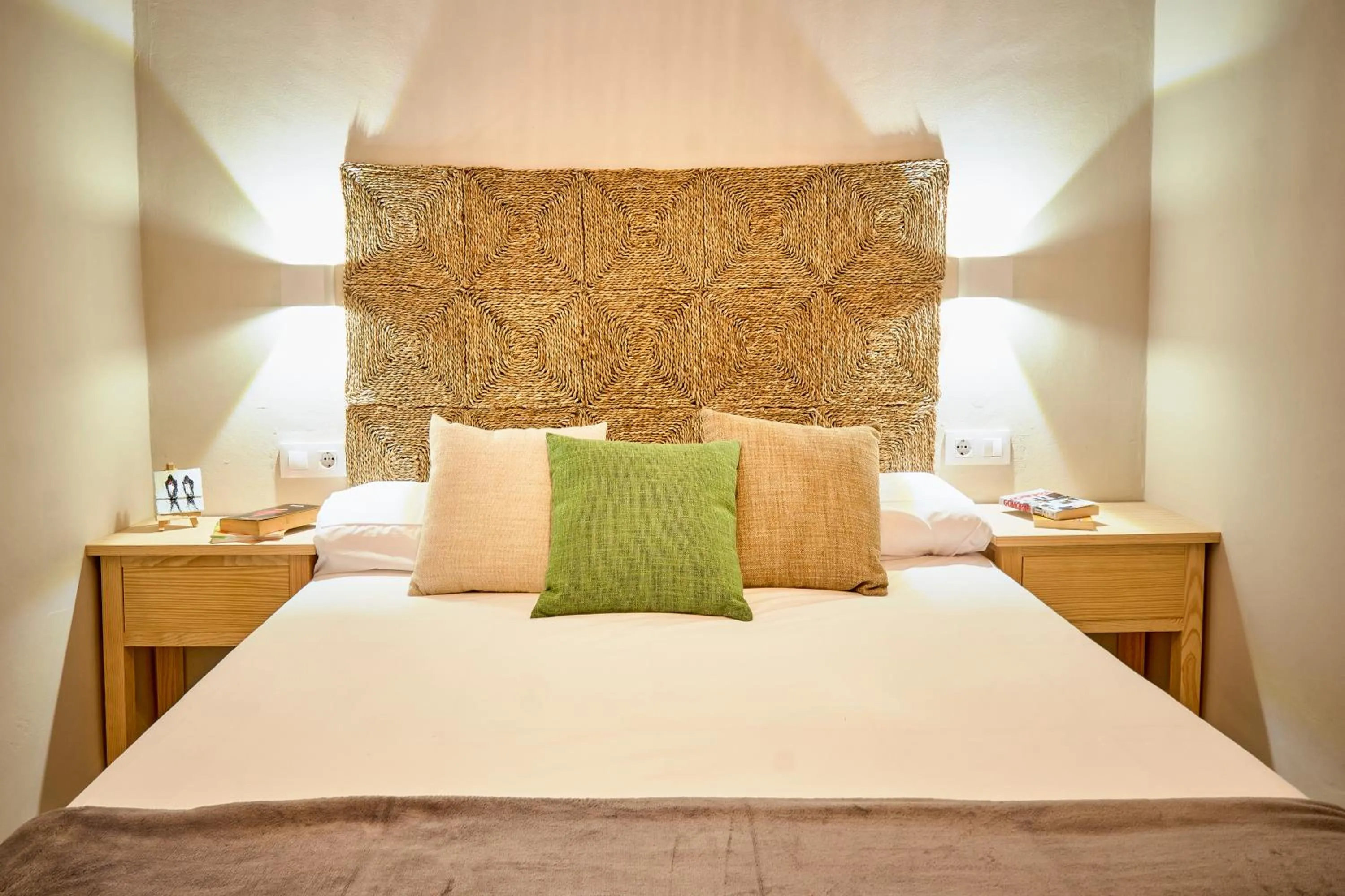 Bed in La Posada Hospedería