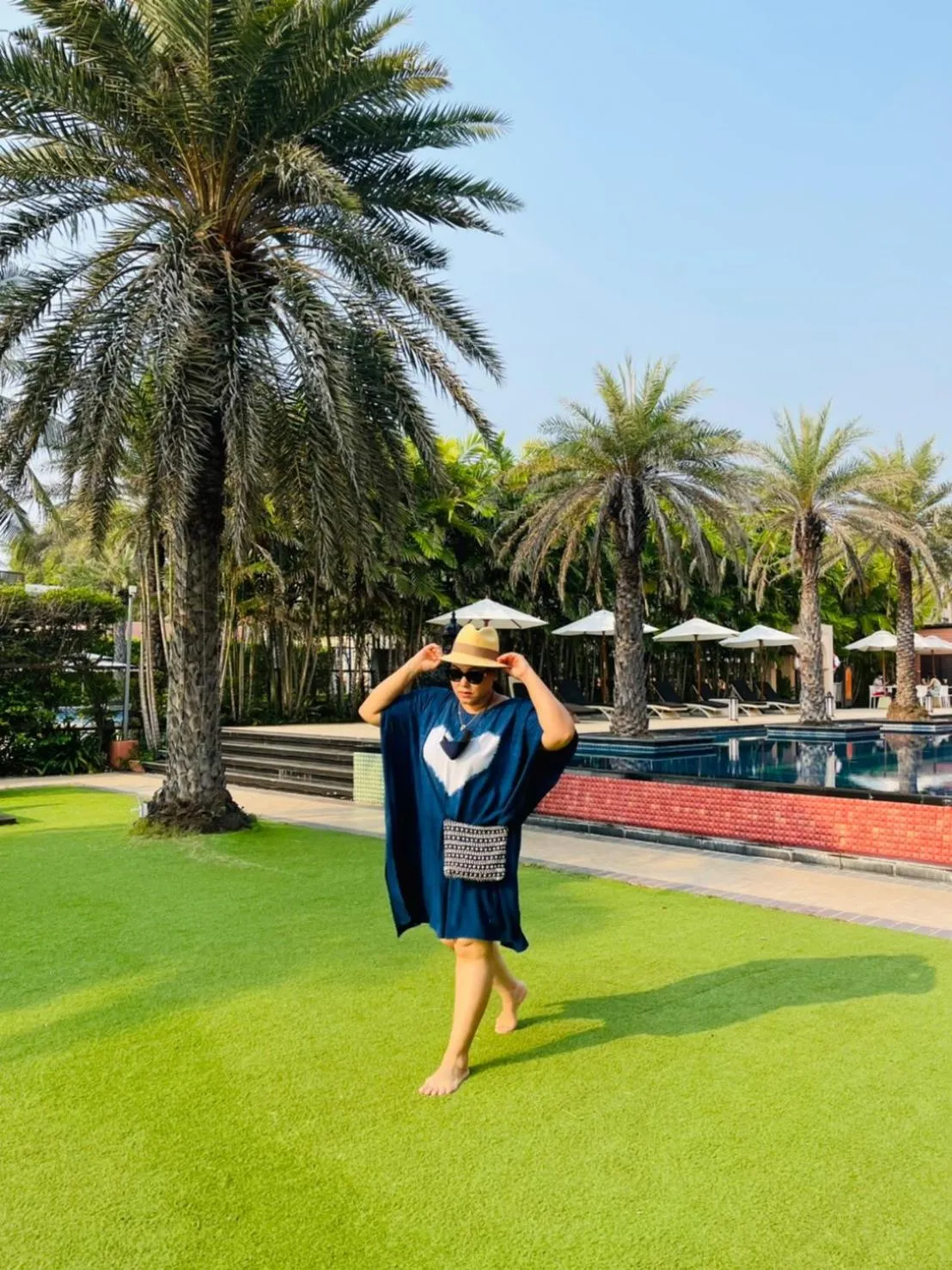 Garden in Baan Marakesh Hua Hin