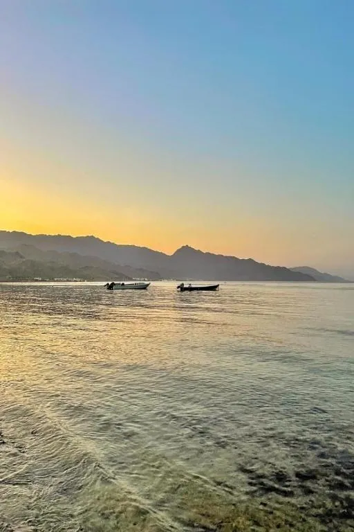 Beach in Lucky palace Dahab