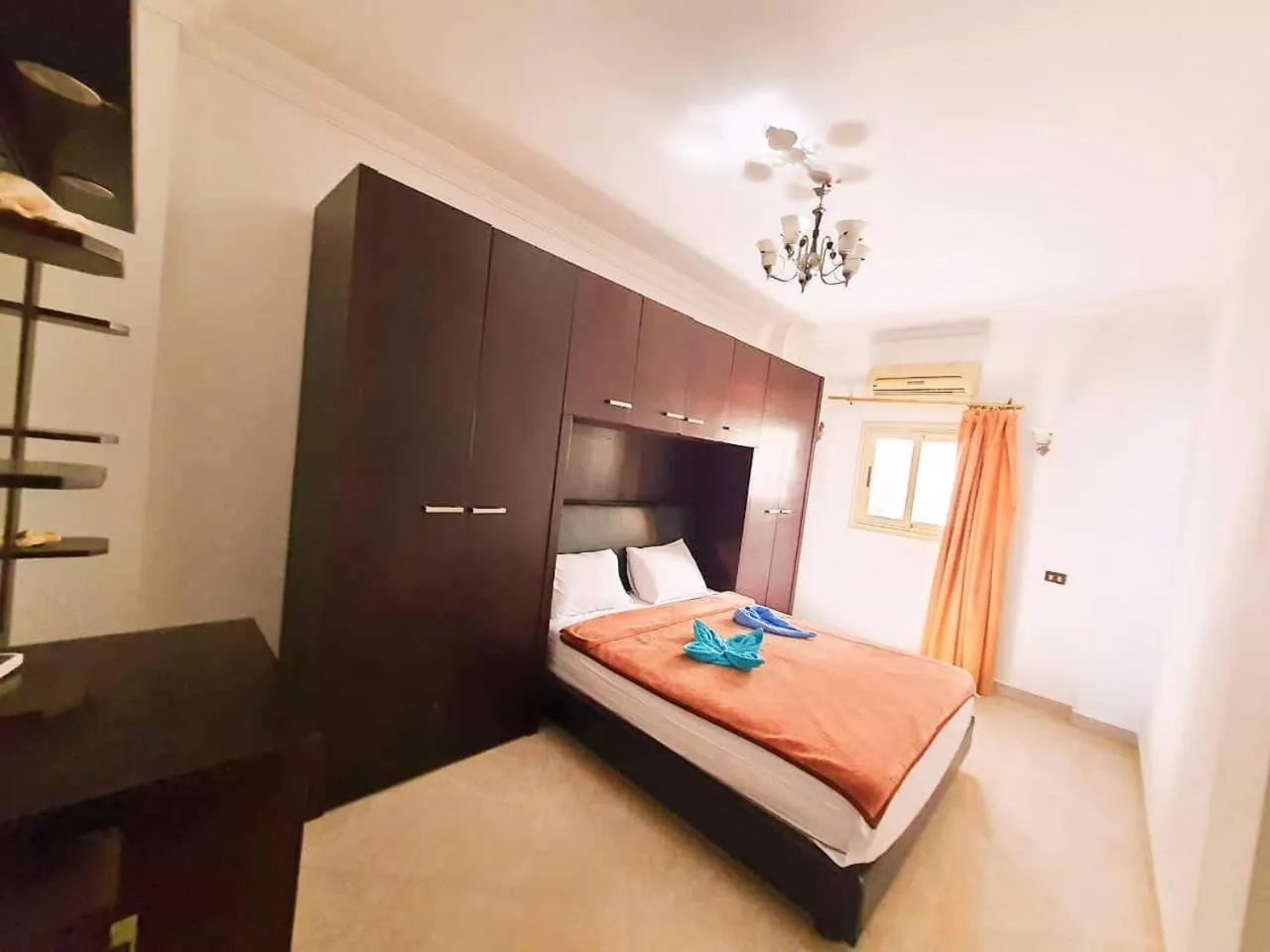 Bed in Lucky palace Dahab