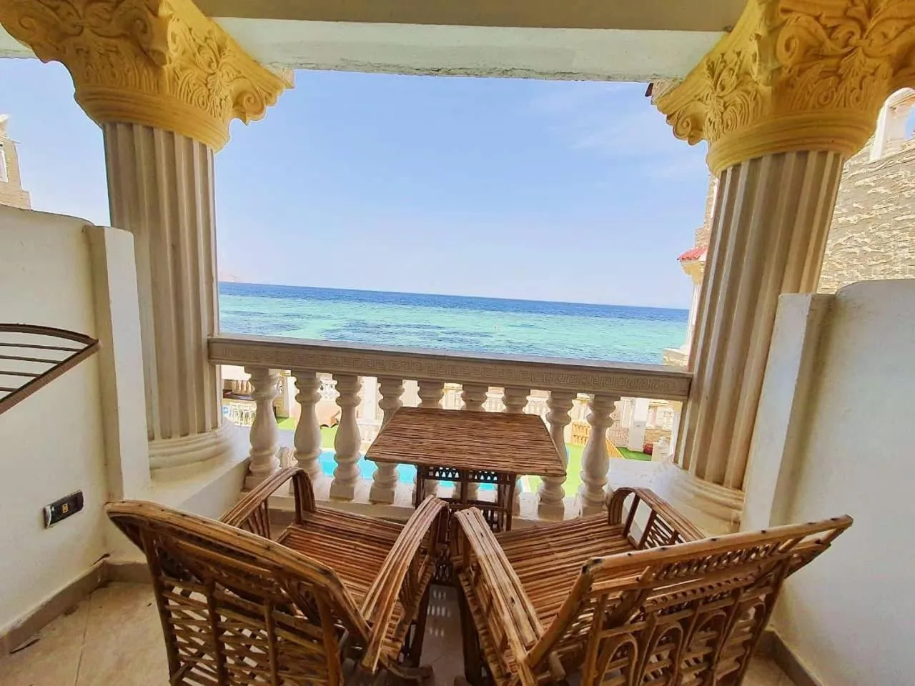 Balcony/Terrace in Lucky palace Dahab