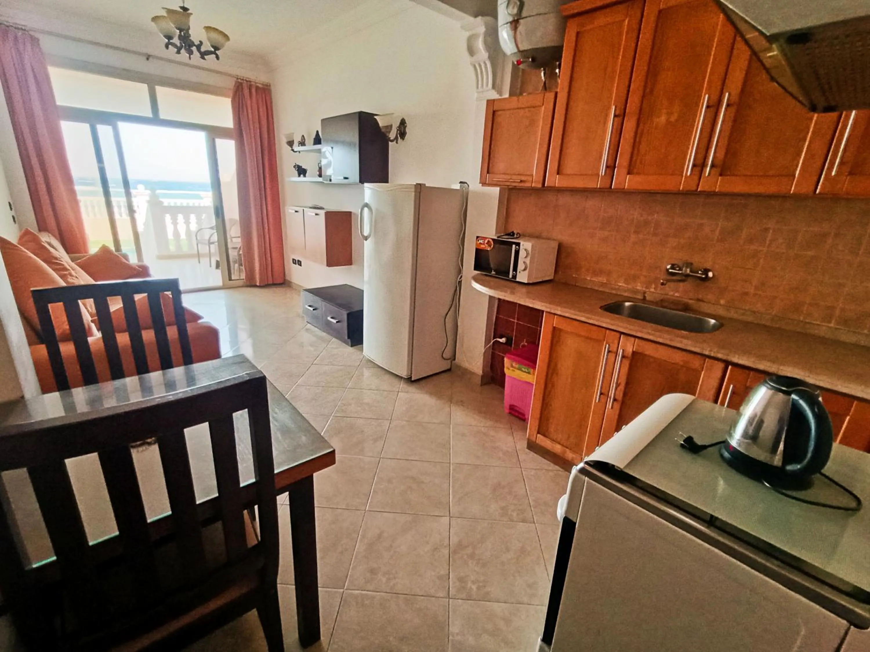 Kitchen or kitchenette in Lucky palace Dahab