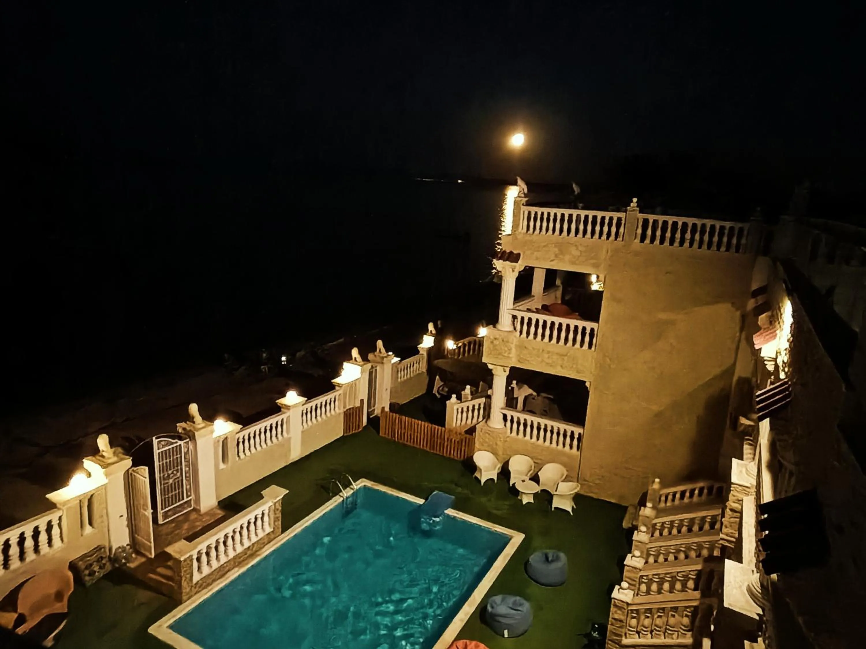 Pool view in Lucky palace Dahab