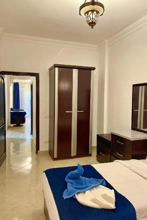 Bed in Lucky palace Dahab