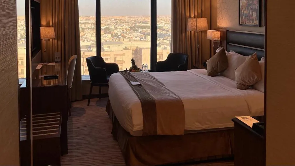 Bed in Rio Hotel Olaya