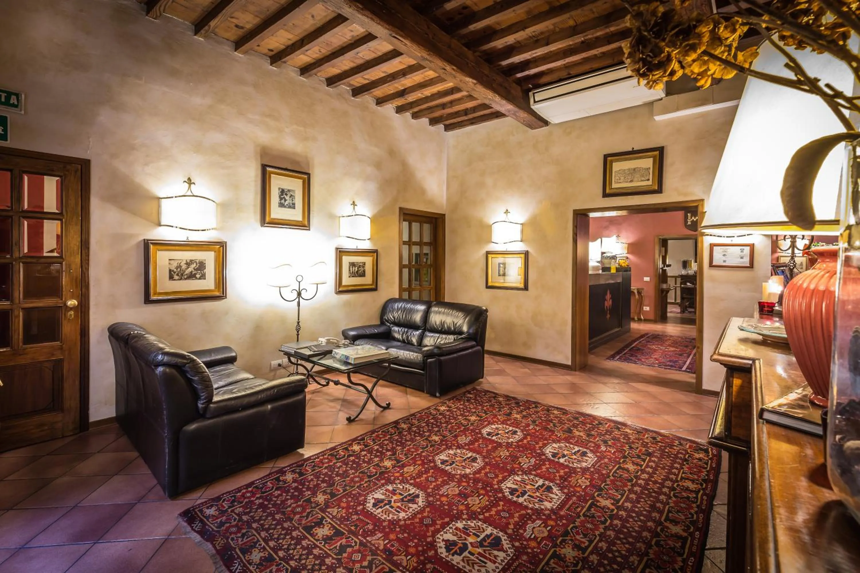 Lobby or reception in Hotel Mario's