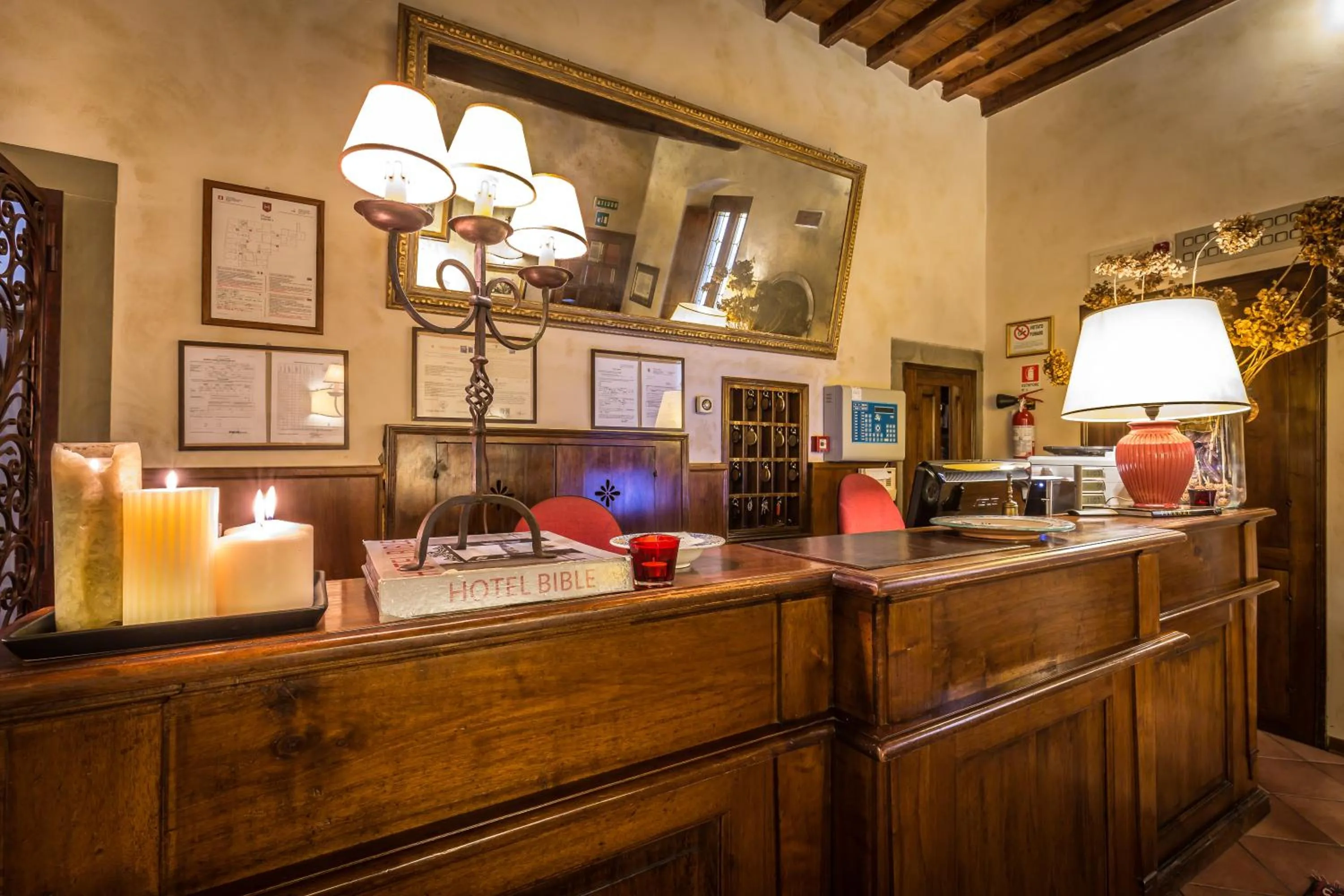 Lobby or reception in Hotel Mario's