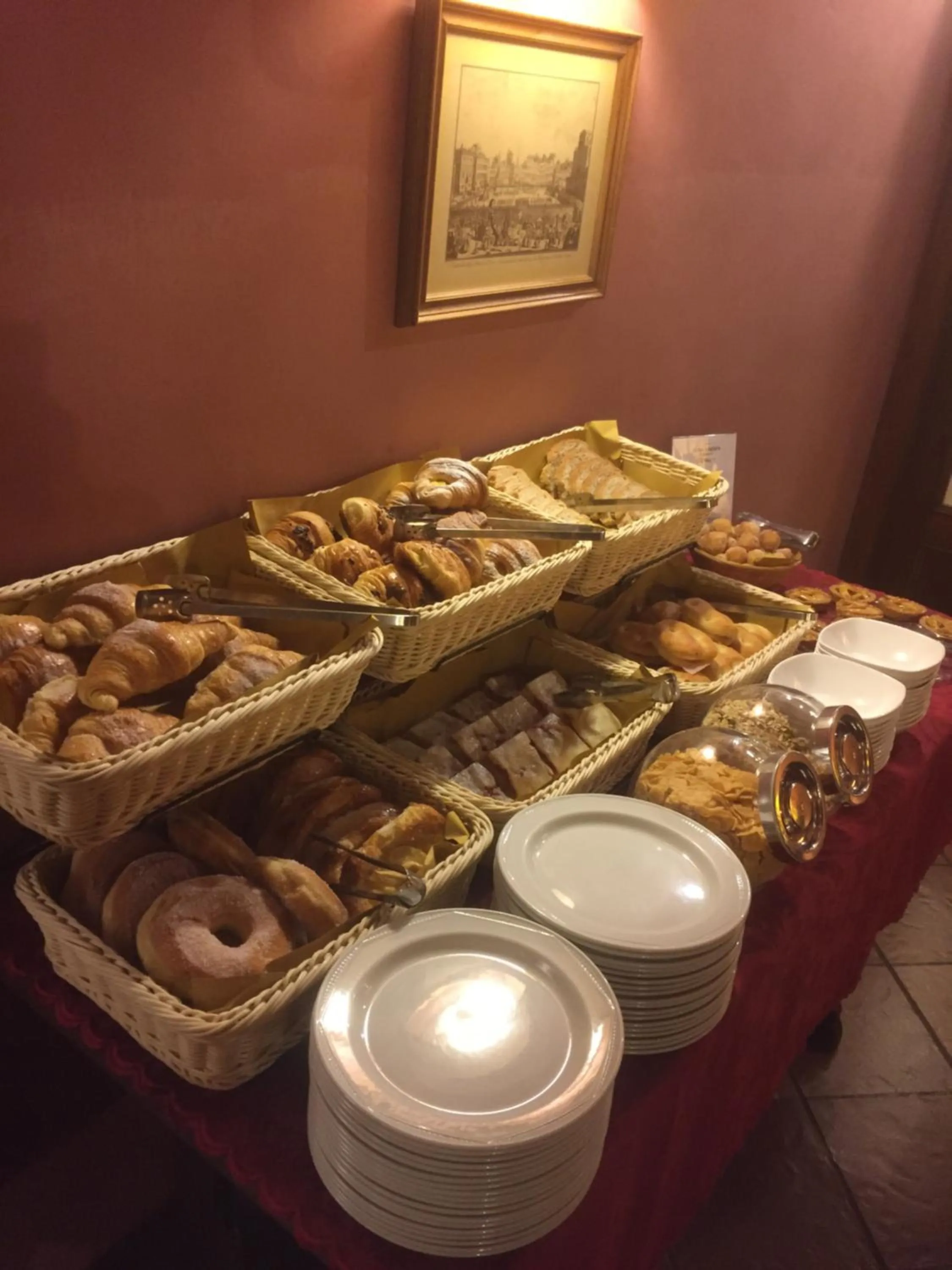 Buffet breakfast in Hotel Mario's