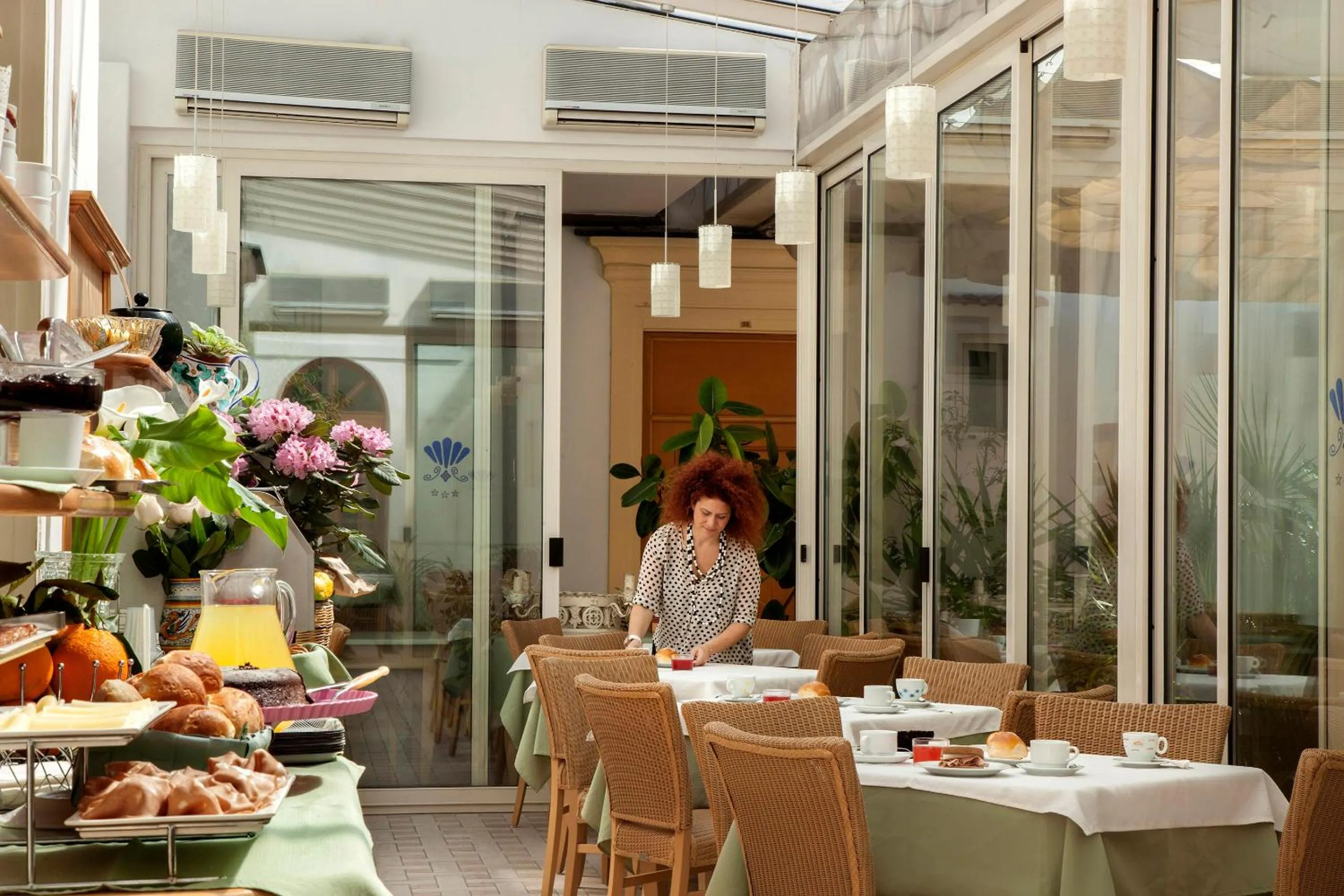 Restaurant/places to eat in Hotel Del Corso