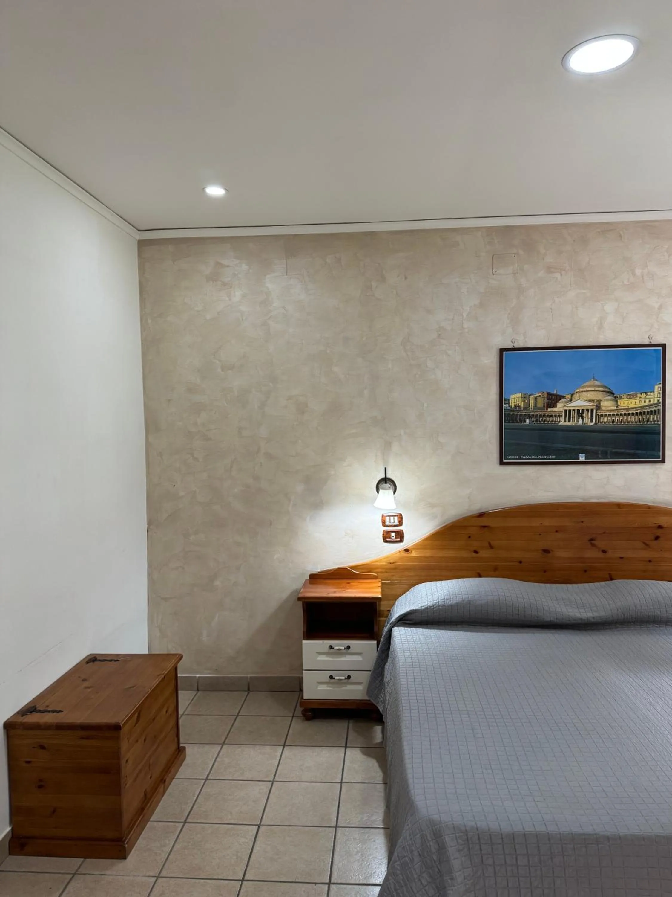 Bedroom, Bed in Hotel Federico II