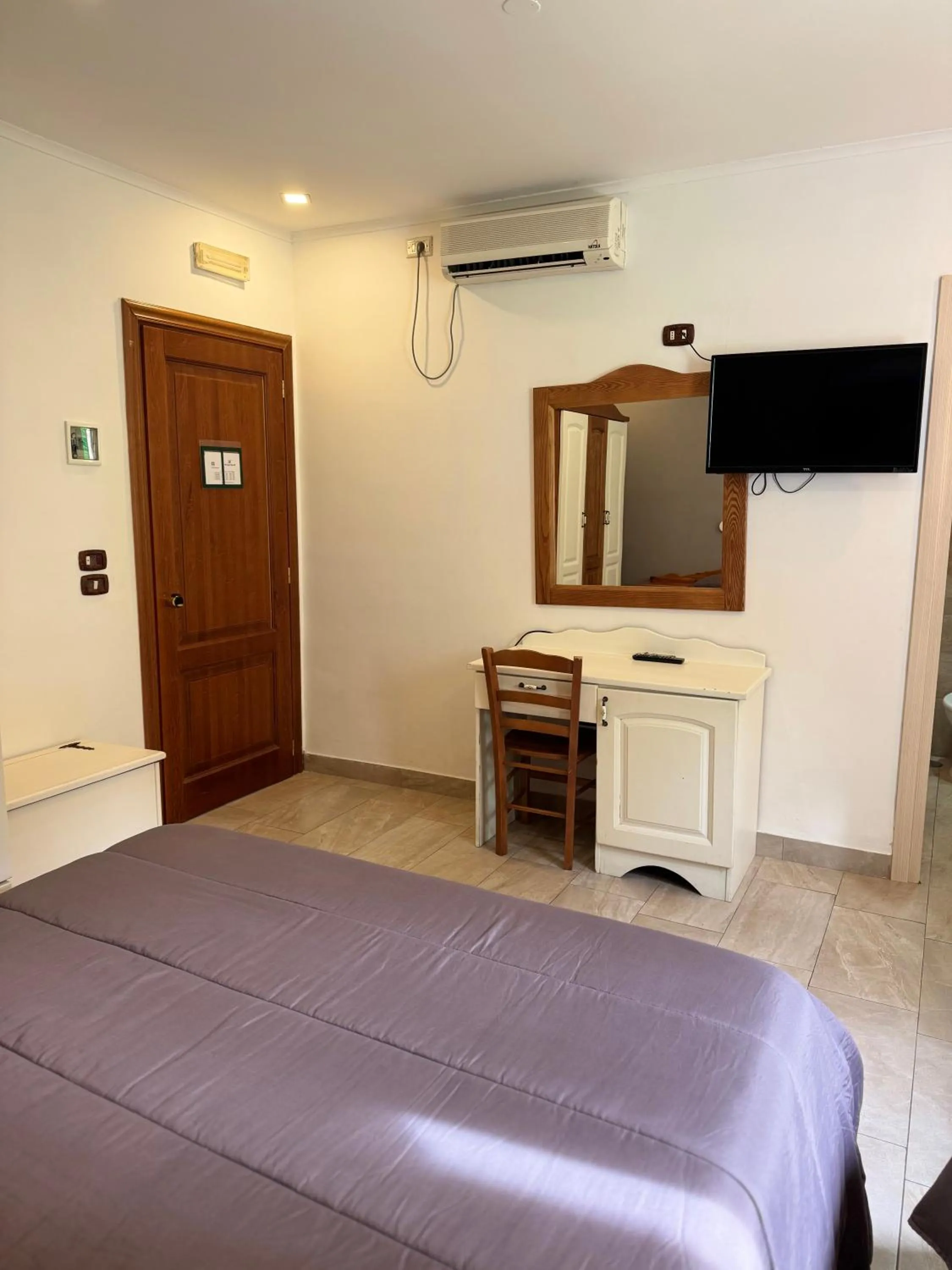 Bed in Hotel Federico II