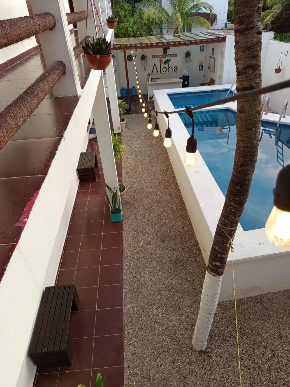 Patio in Casa aloha-Isla Holbox