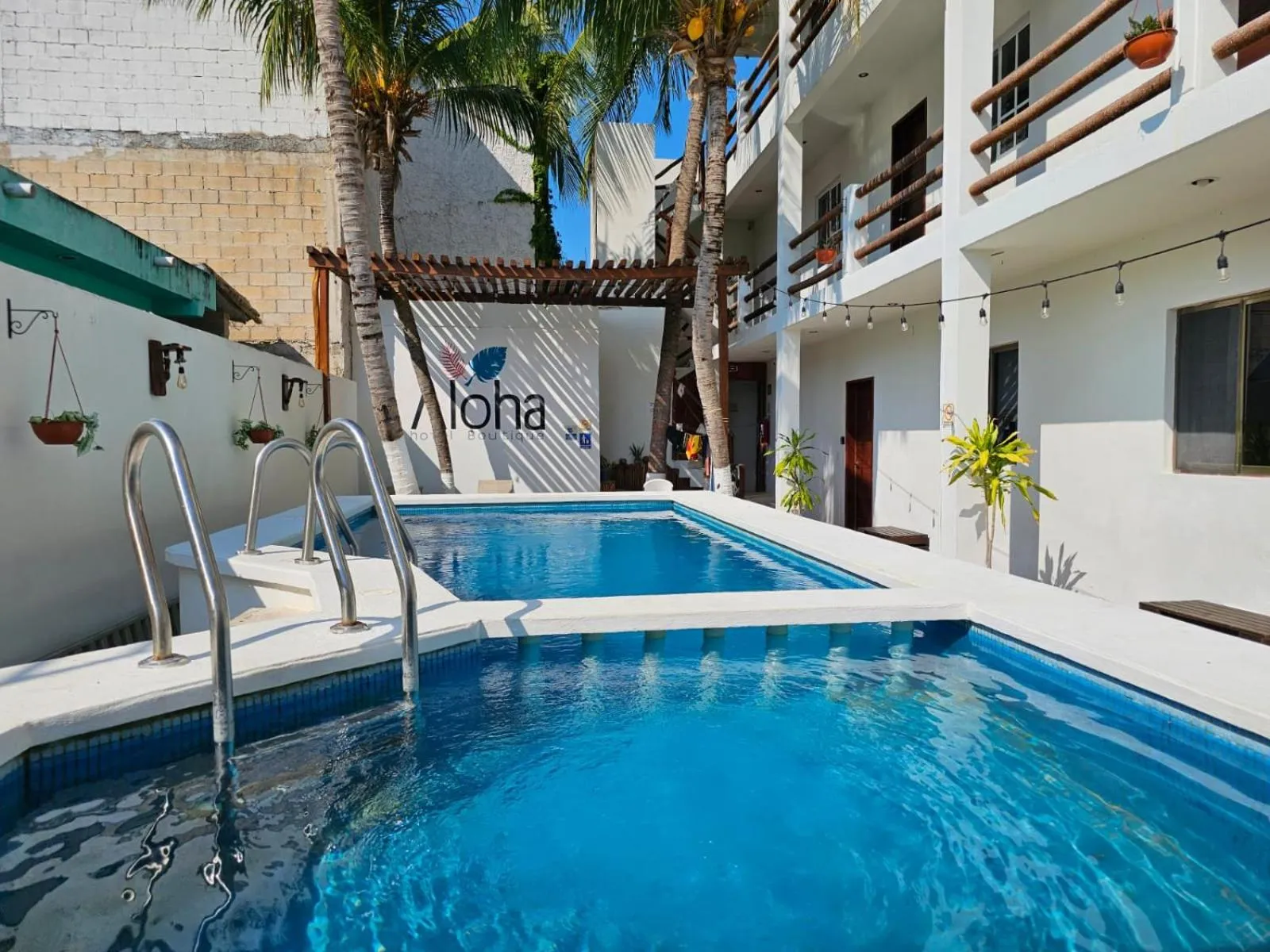 Swimming pool in Casa aloha-Isla Holbox