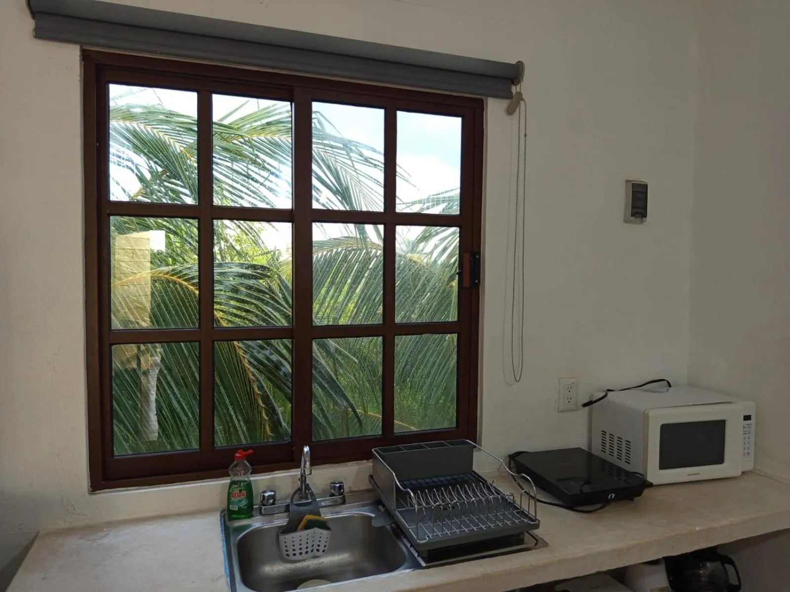 Kitchen or kitchenette in Casa aloha-Isla Holbox