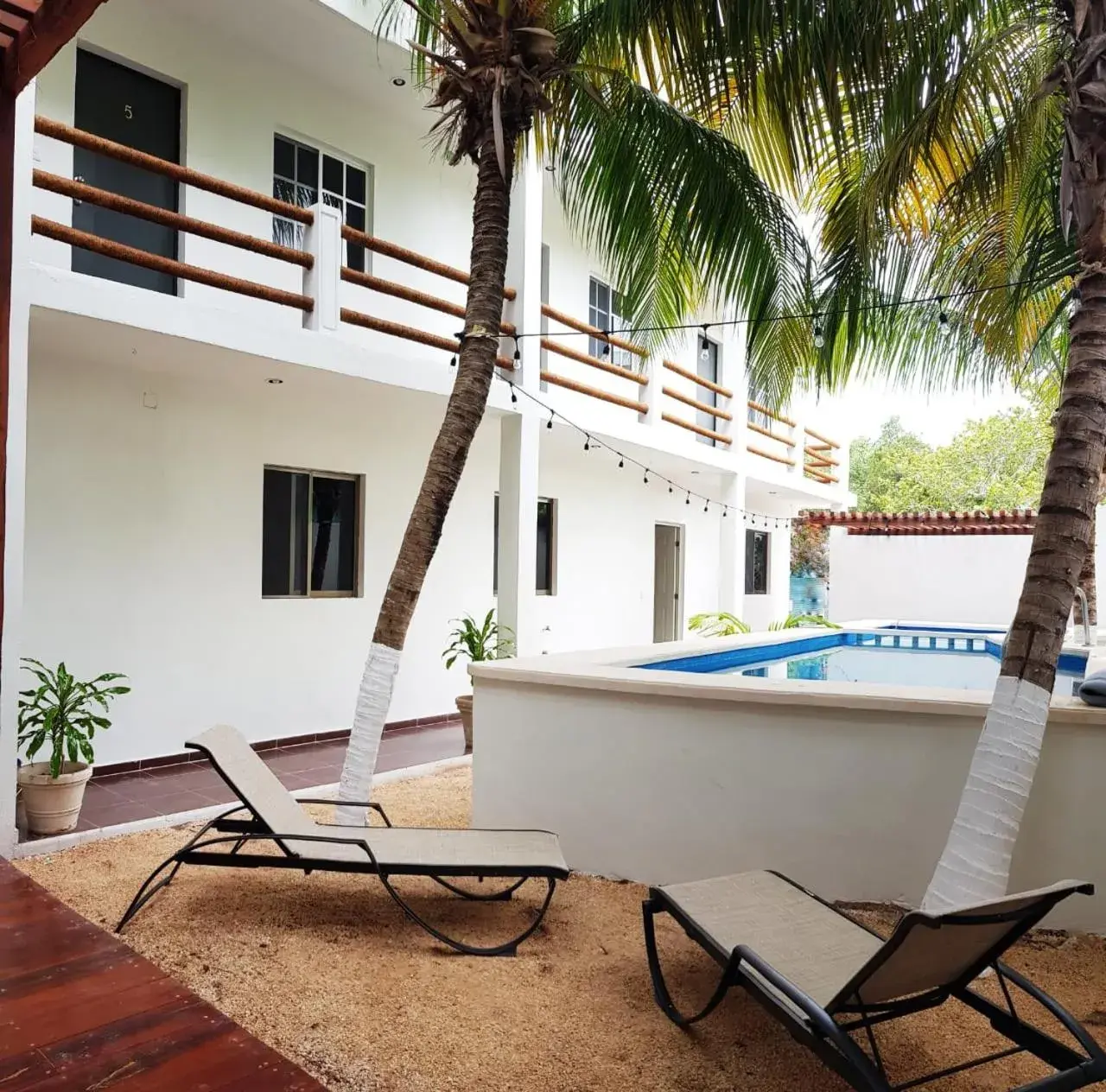 Apartment with Pool View in Casa aloha-Isla Holbox Apartment with Pool View in Casa aloha-Isla Holbox