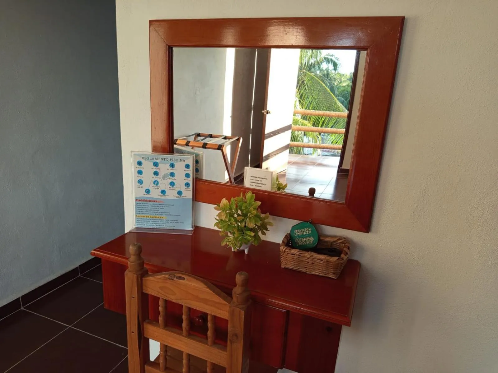 Decorative detail in Casa aloha-Isla Holbox