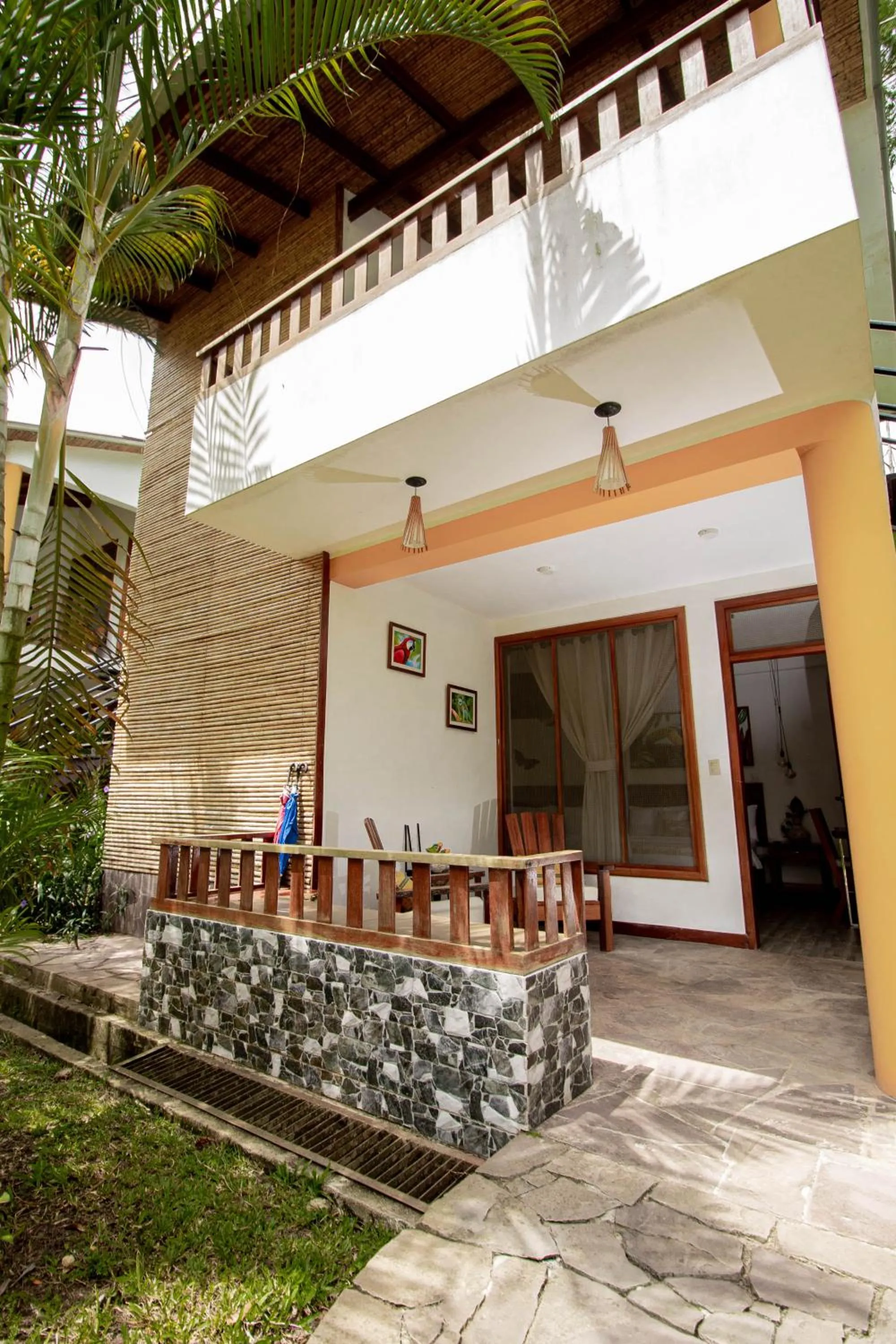 Balcony/Terrace in Villa Lu Amazon Ecolodge
