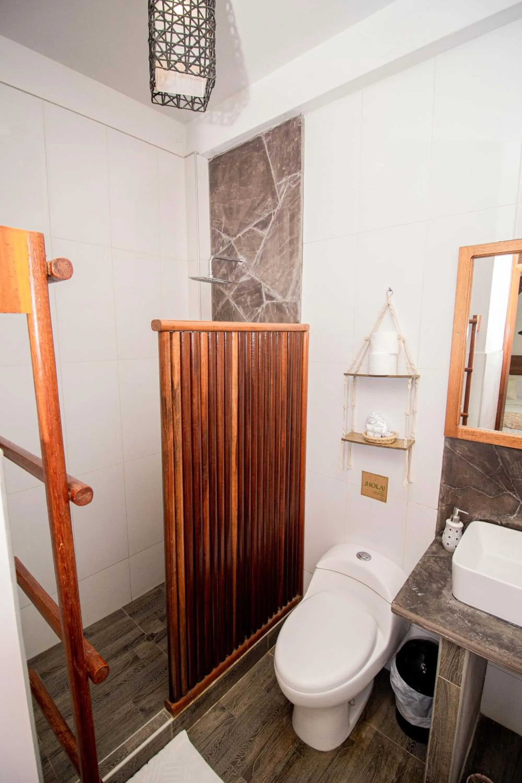 Bathroom in Villa Lu Amazon Ecolodge