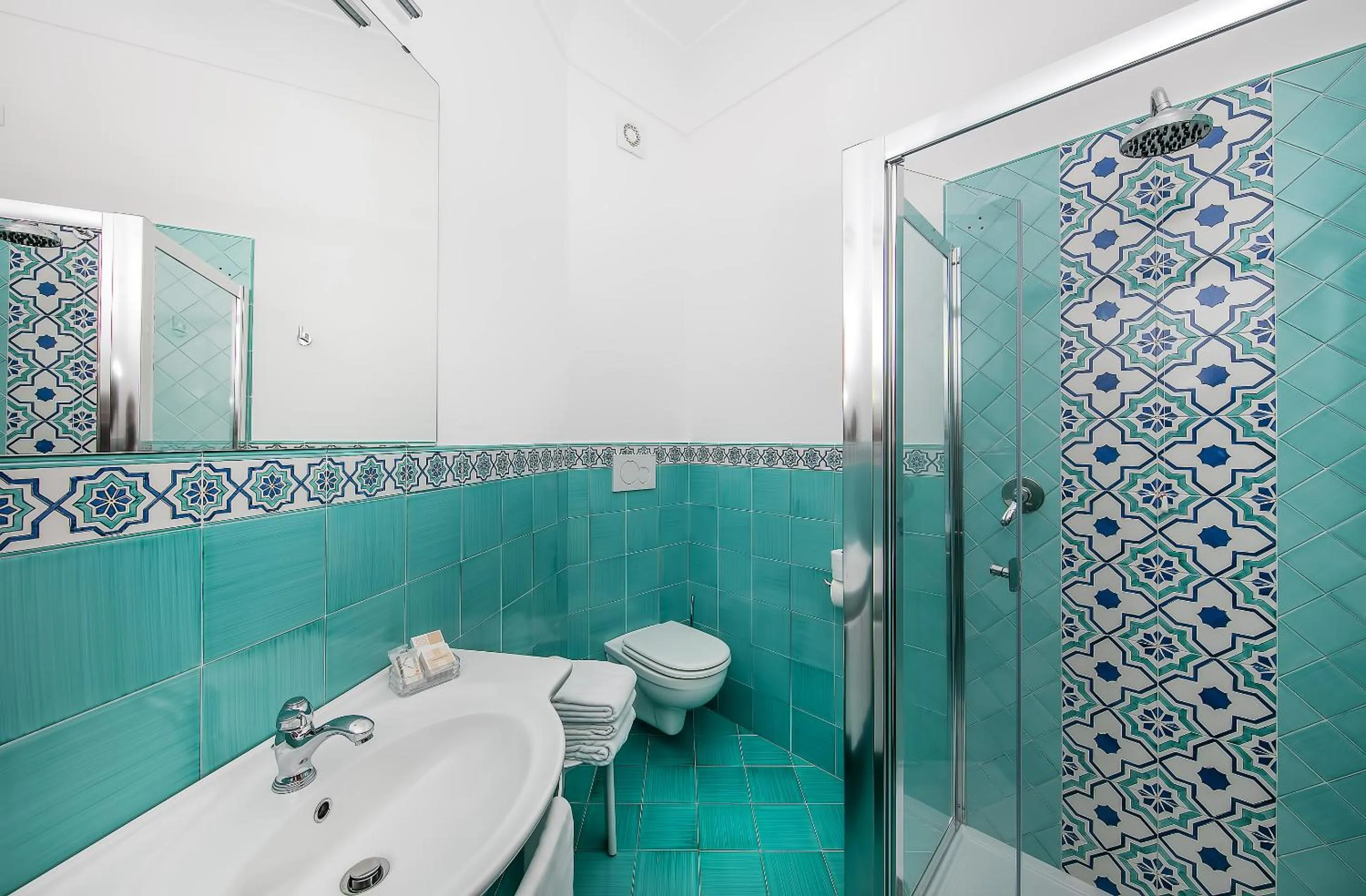 Bathroom in Hotel Pupetto