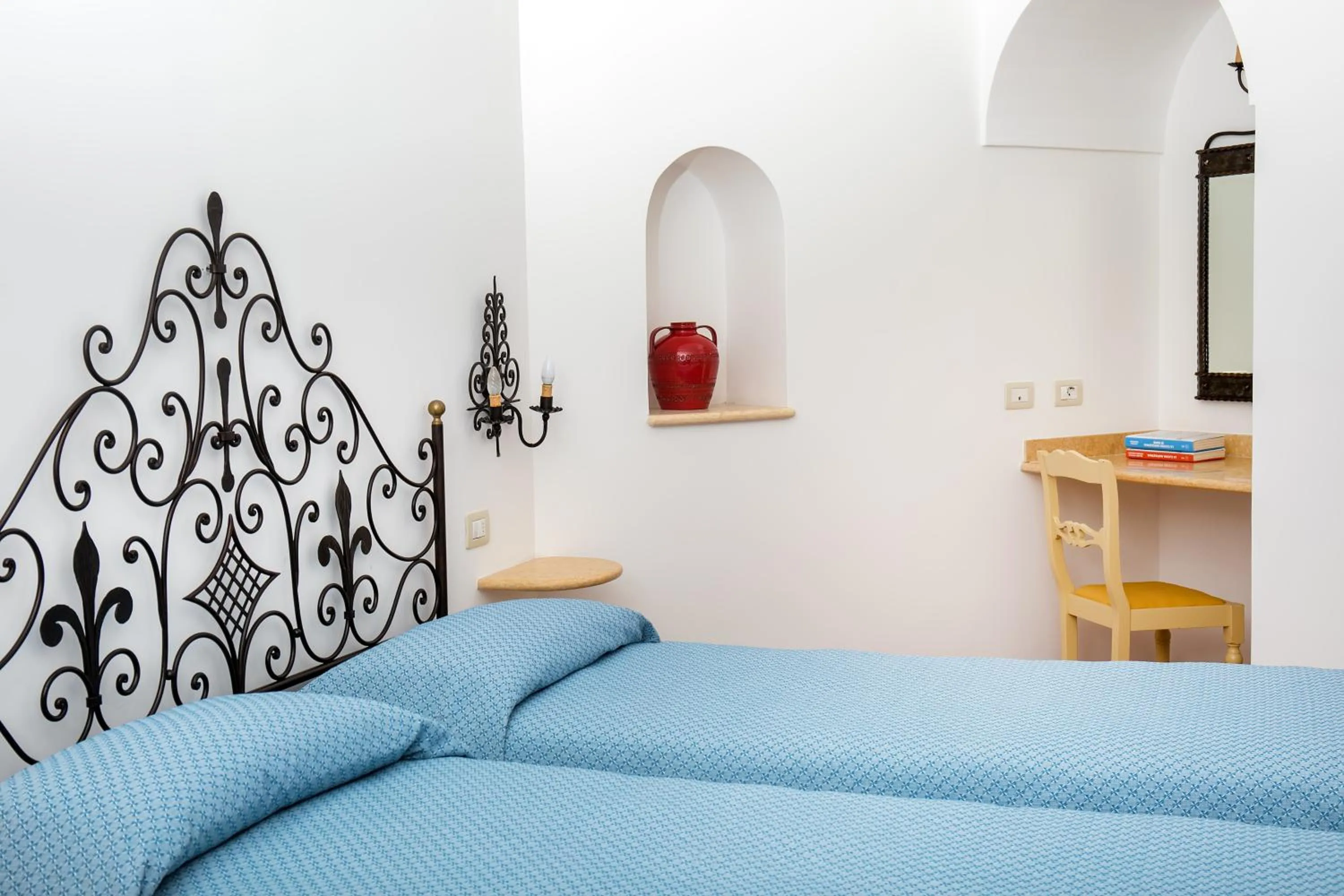 Bedroom, Bed in Hotel Pupetto