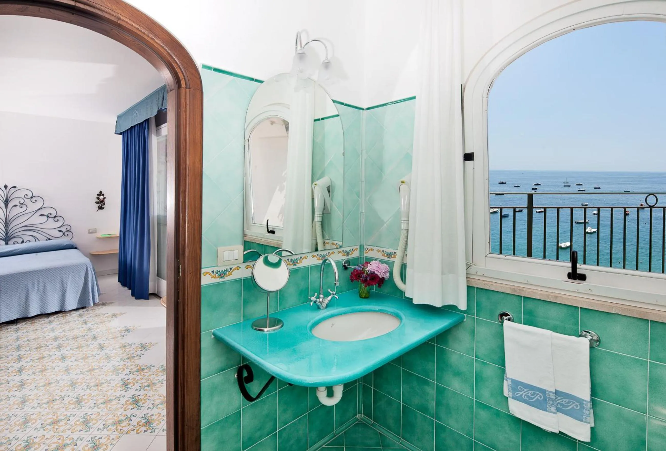 Bathroom in Hotel Pupetto