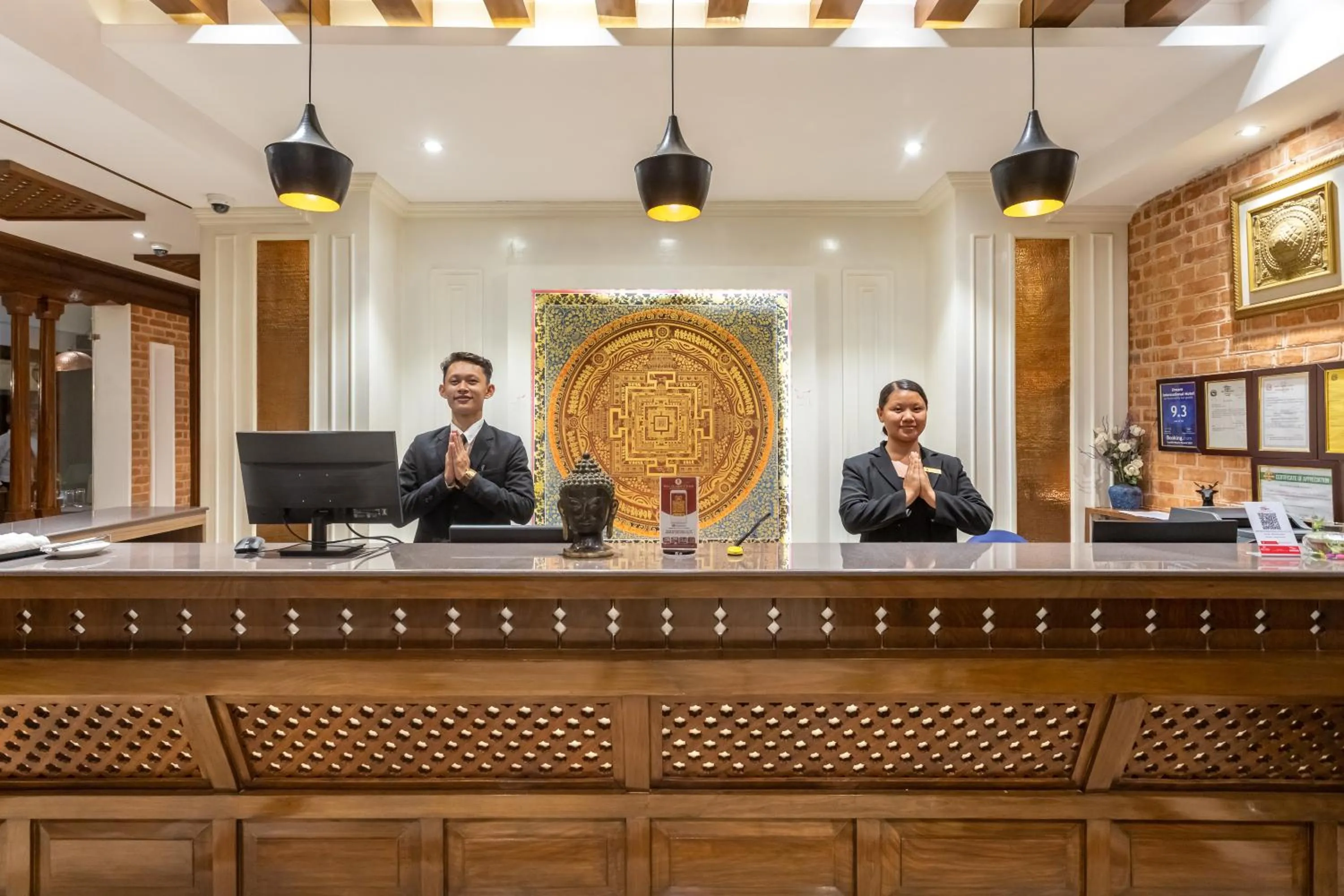 Lobby or reception in Dream International Hotel