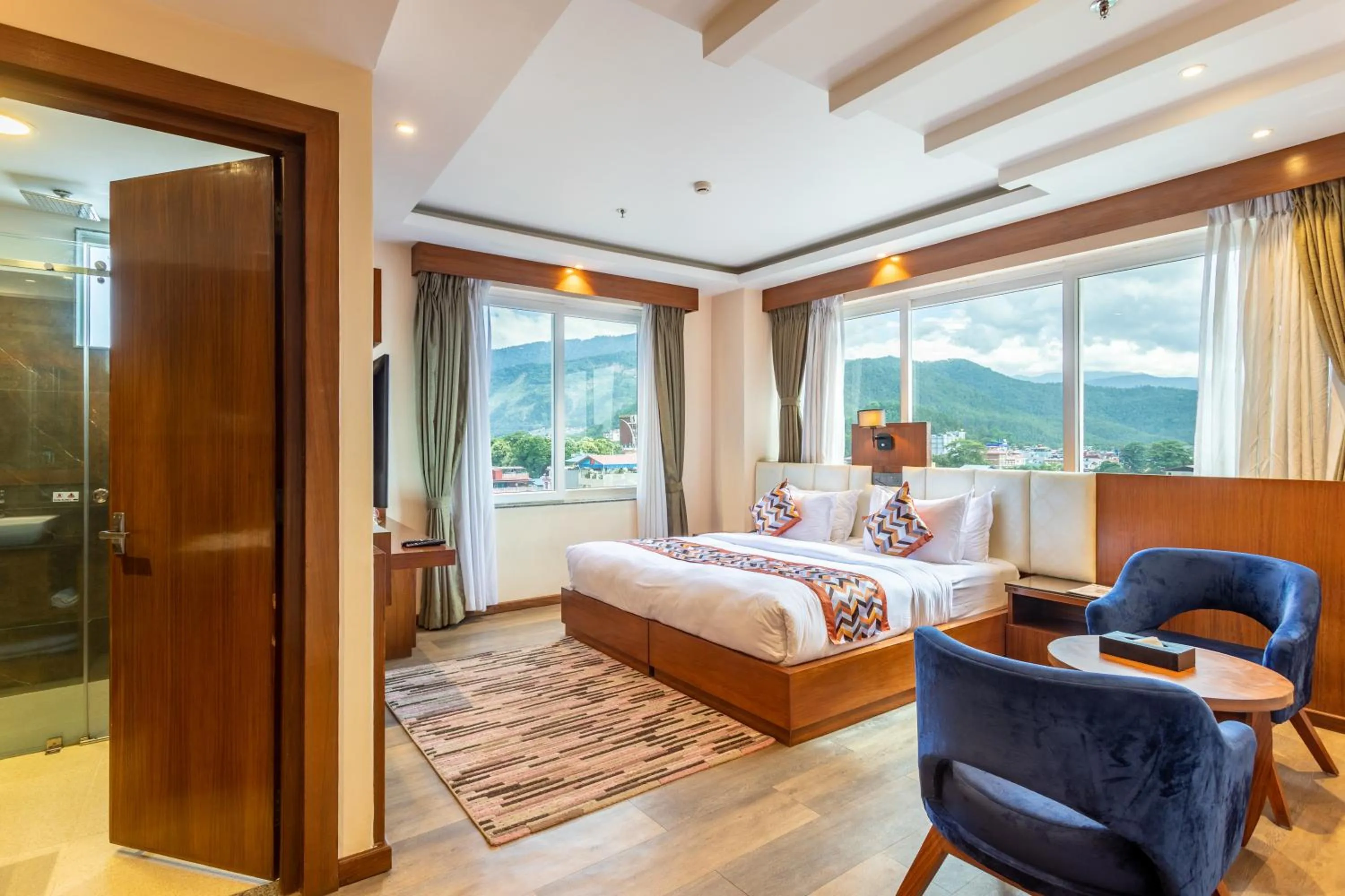 Bed in Dream International Hotel