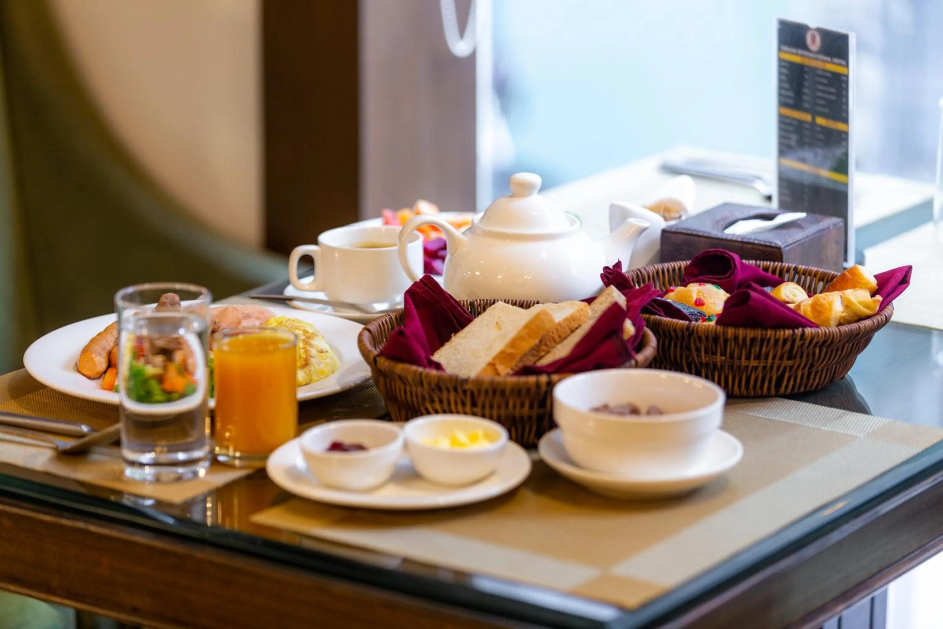 Food in Dream International Hotel