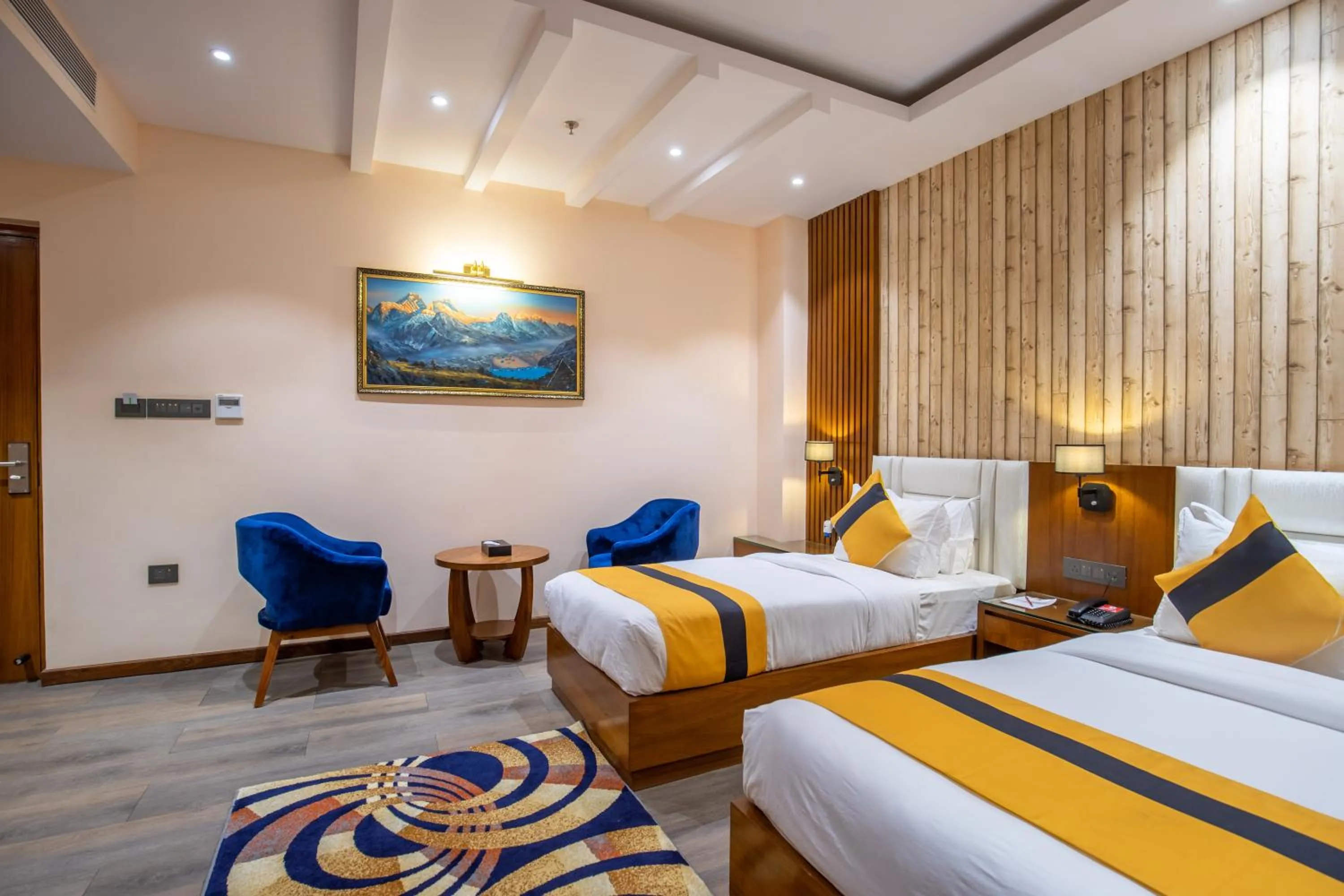 Bed in Dream International Hotel