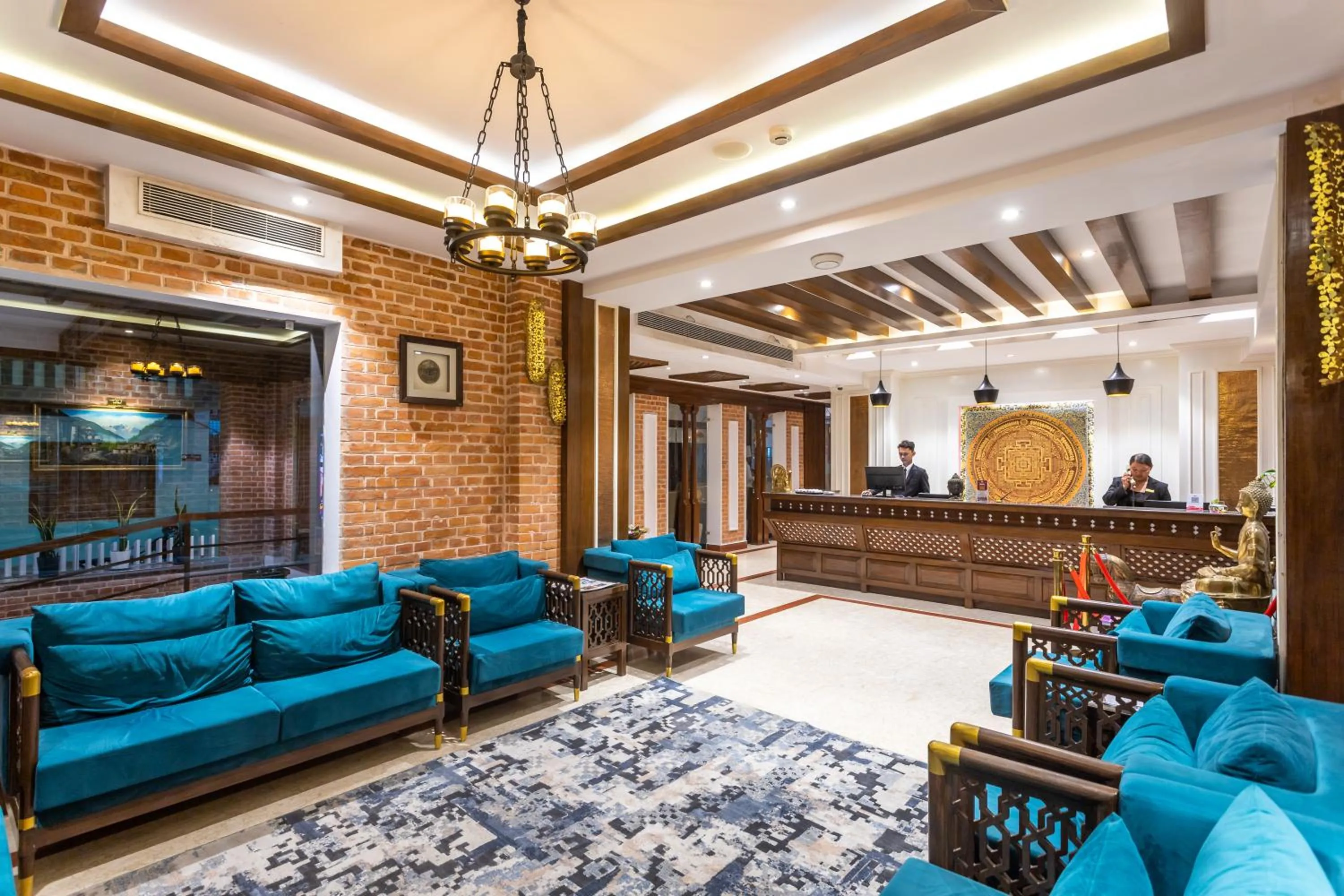Lobby or reception in Dream International Hotel