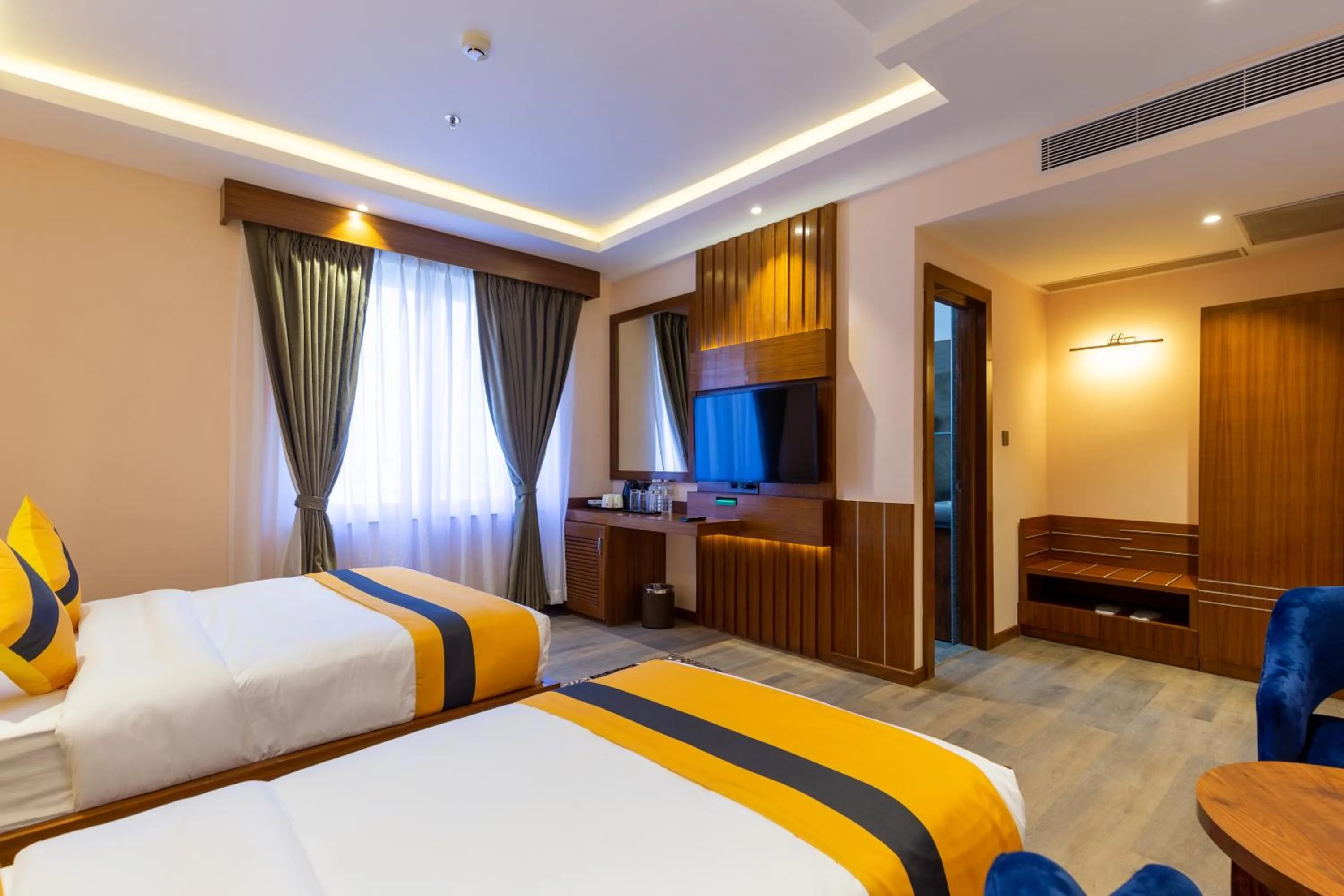 Photo of the whole room, Bed in Dream International Hotel