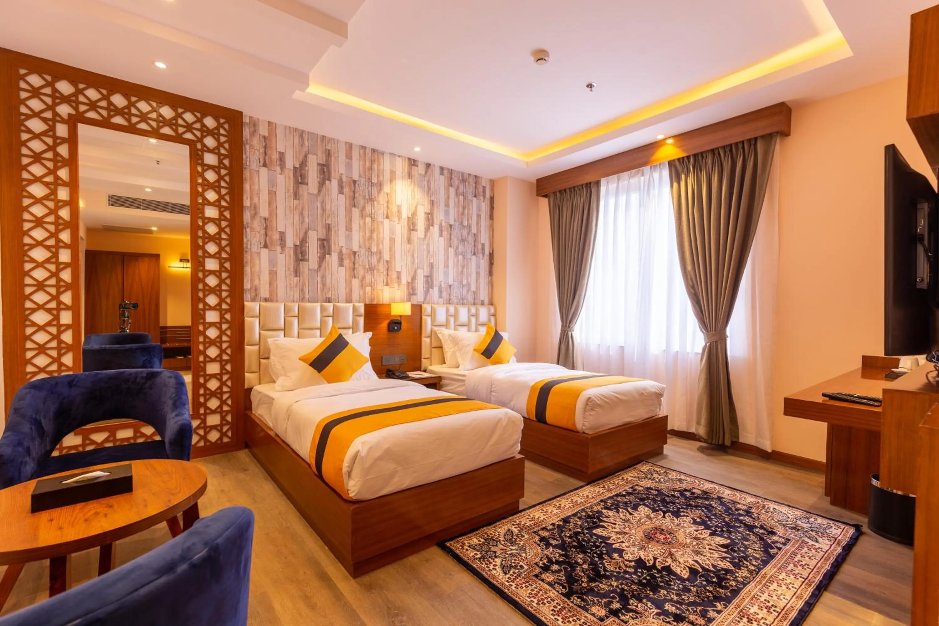 Photo of the whole room, Bed in Dream International Hotel