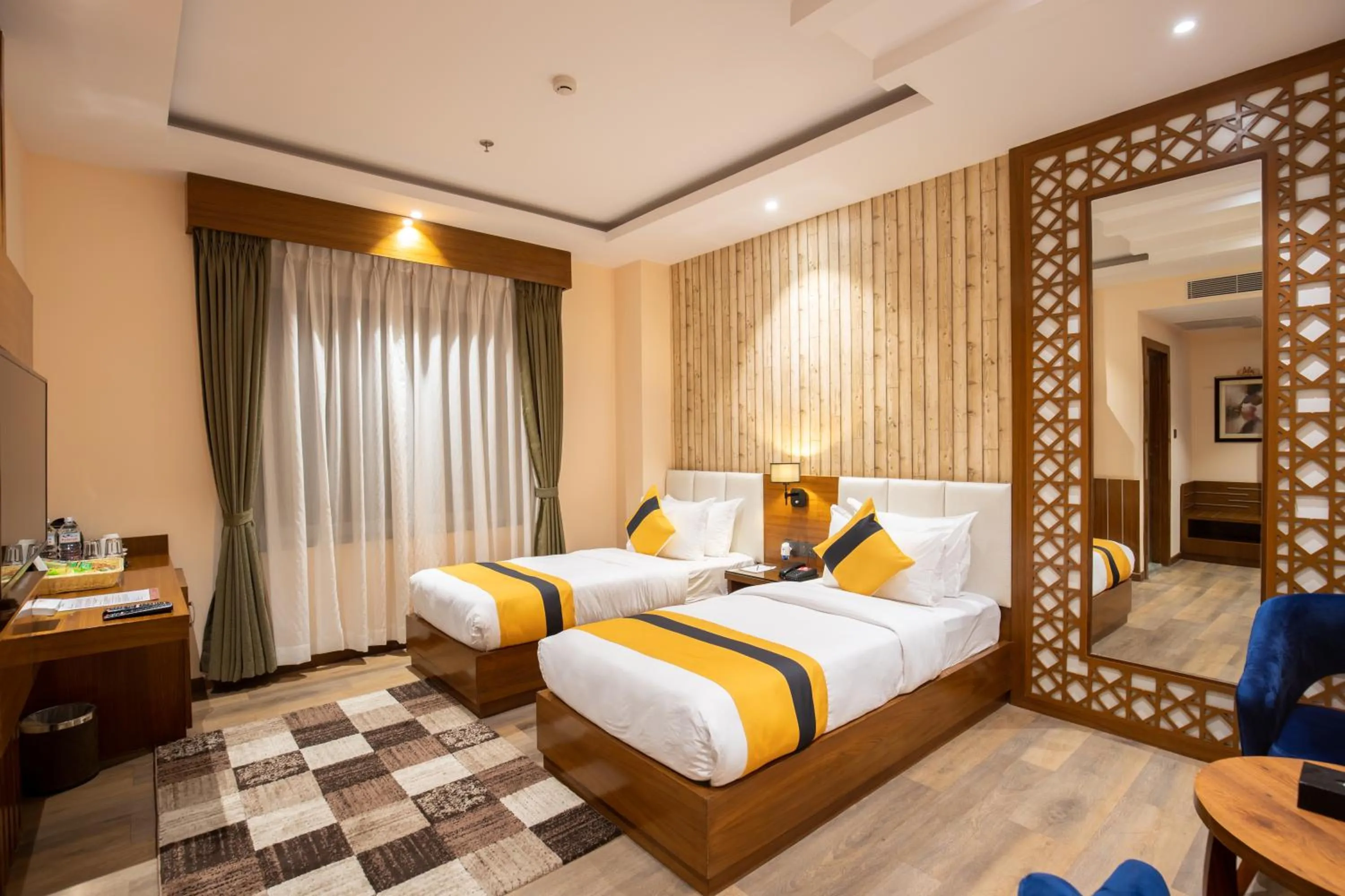 Bed in Dream International Hotel